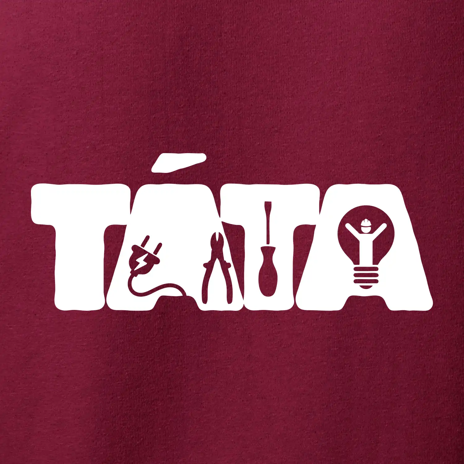 Táta nápis - elektrikář