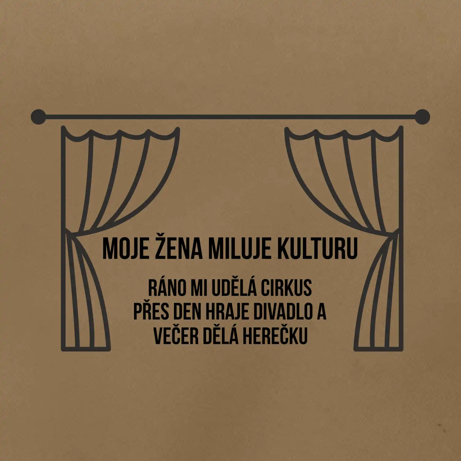 Žena miluje kulturu
