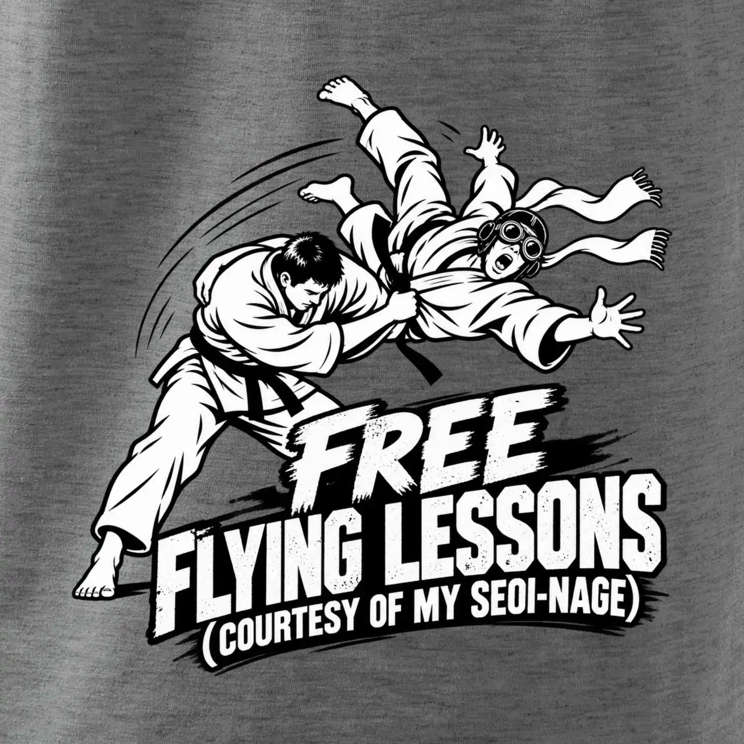 Free flying lessons seoi nage