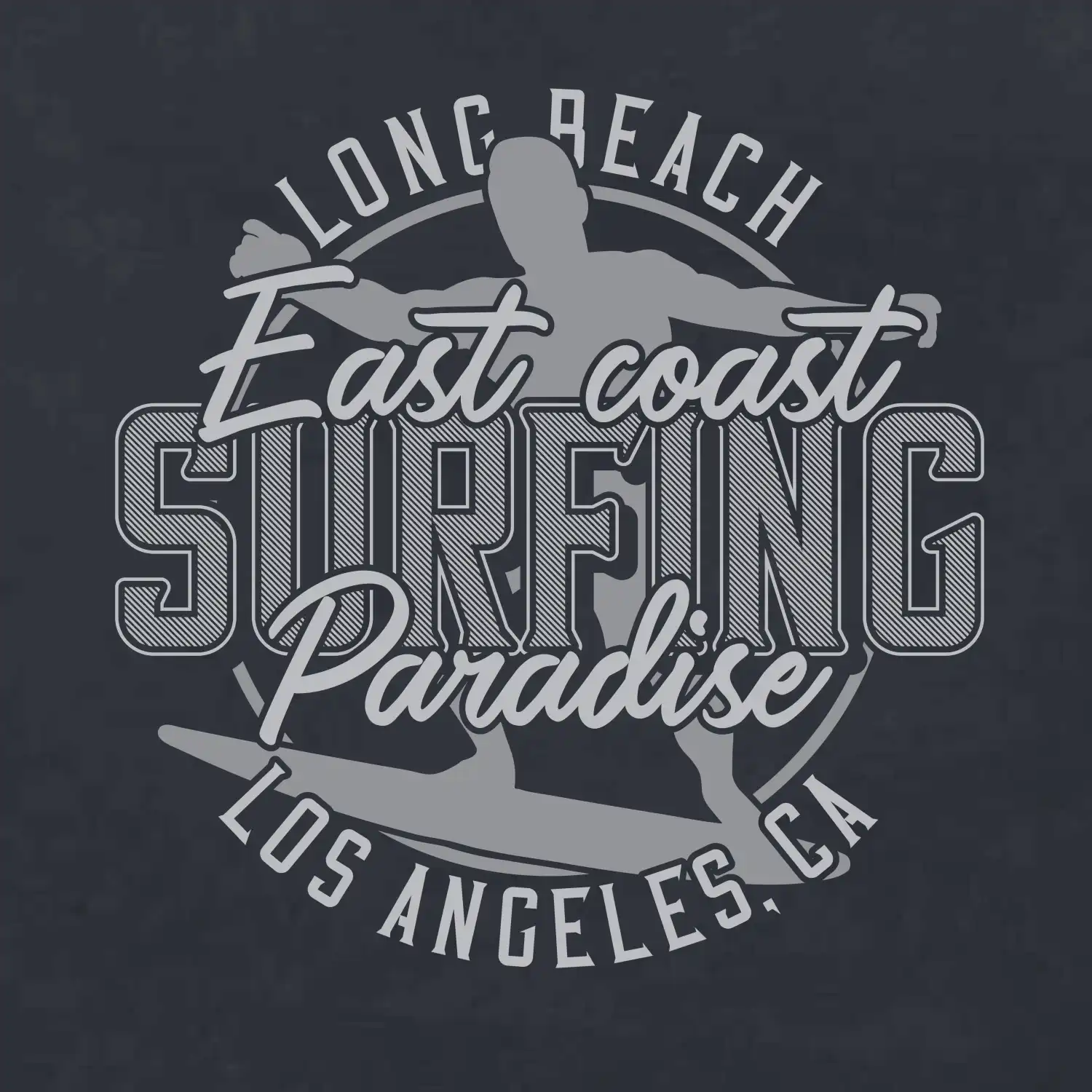 East coast surfing Long Beach