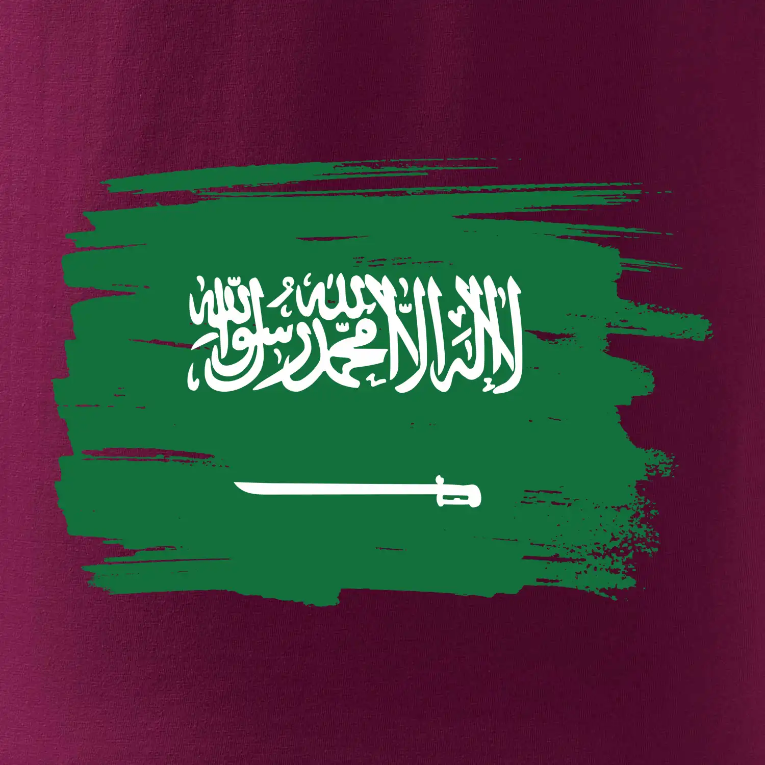 Saudská Arábie - vlajka