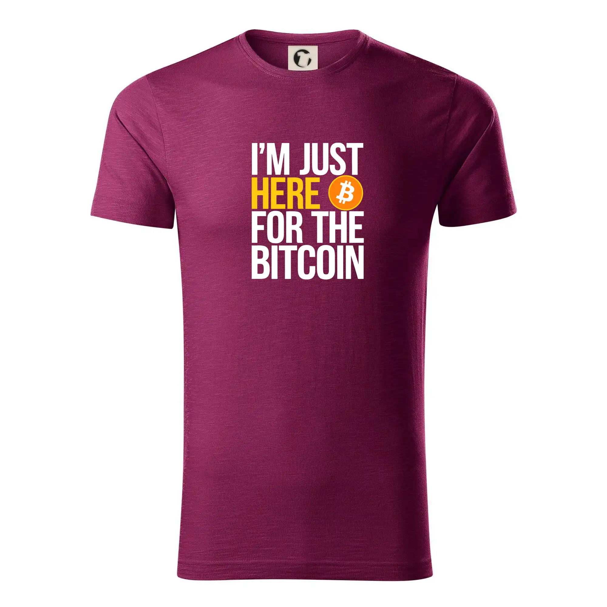 I'm just here for the Bitcoin