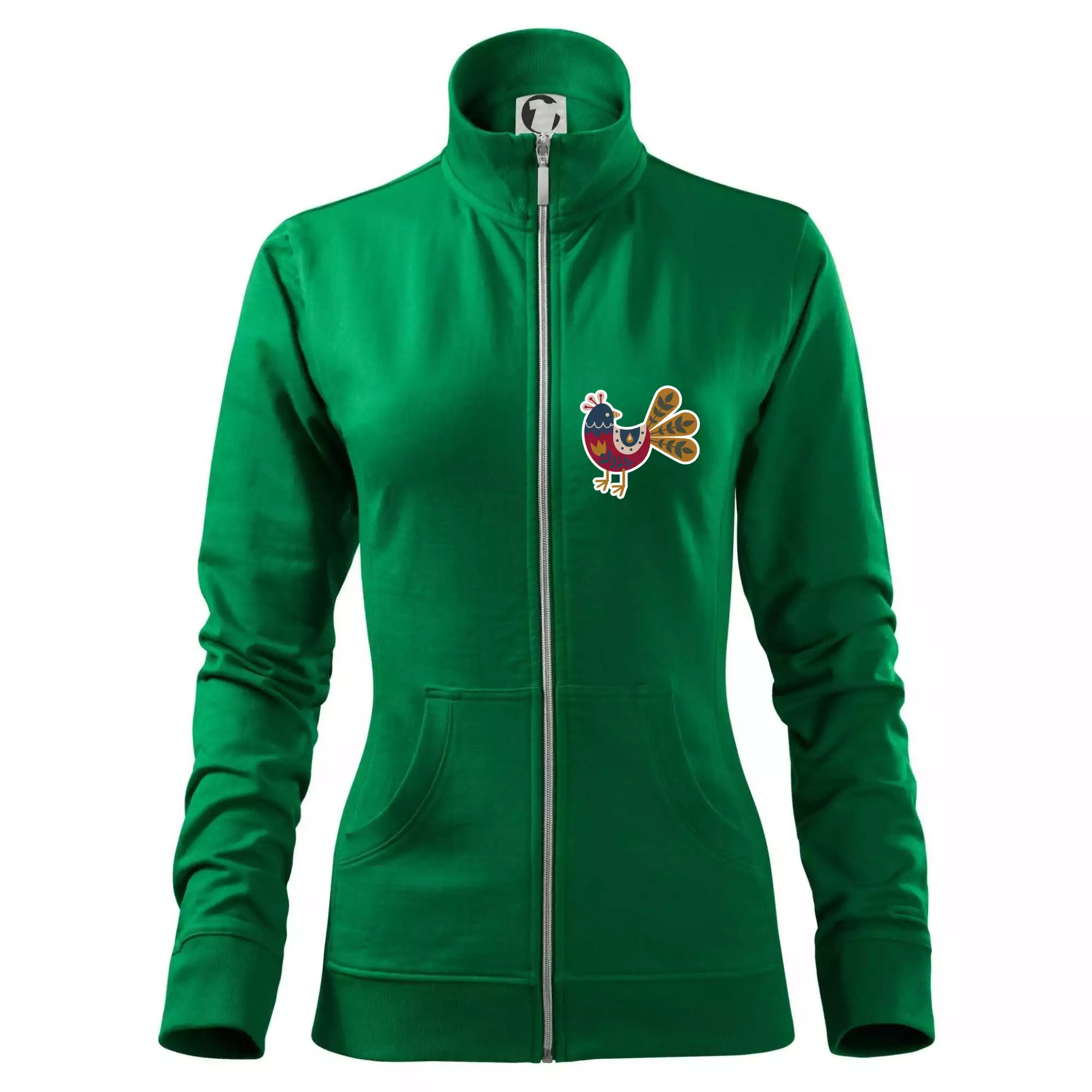 Folklor na prsu slepice