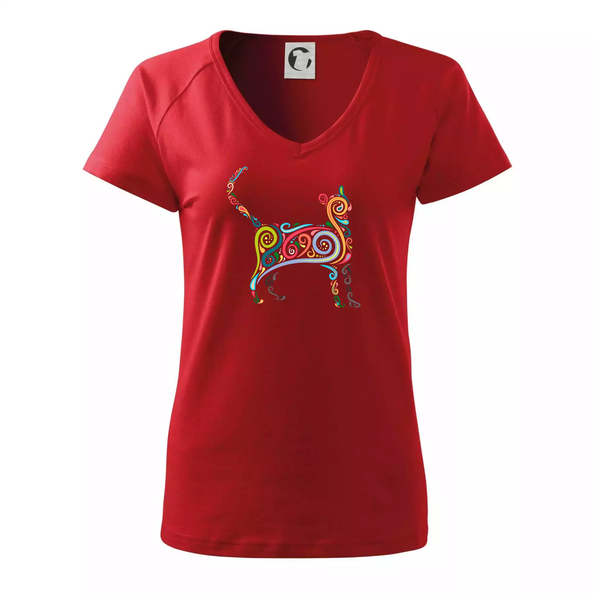 Kočka barevné křivky