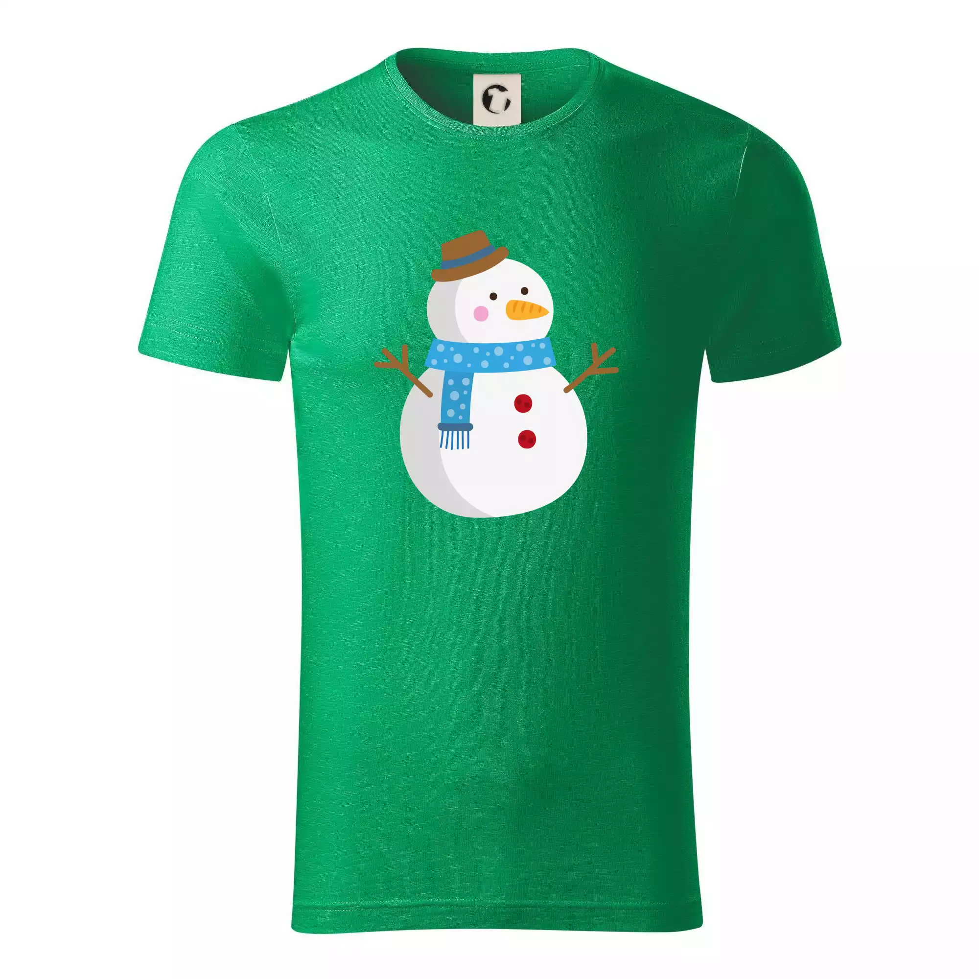 Sněhulák se šálou