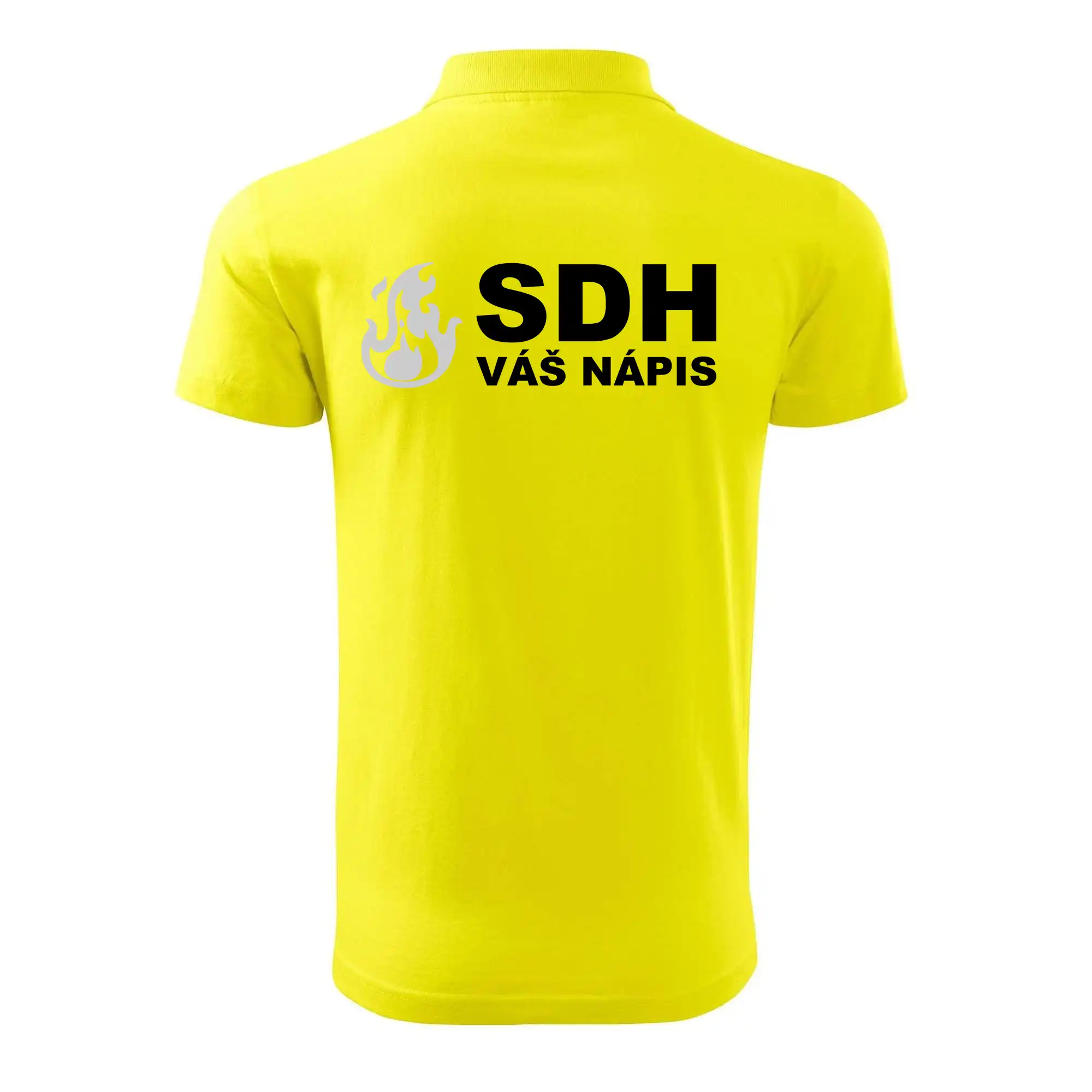 SDH REFLEXNÍ nápis (oheň, firesport, název sboru - vlastní nápis)