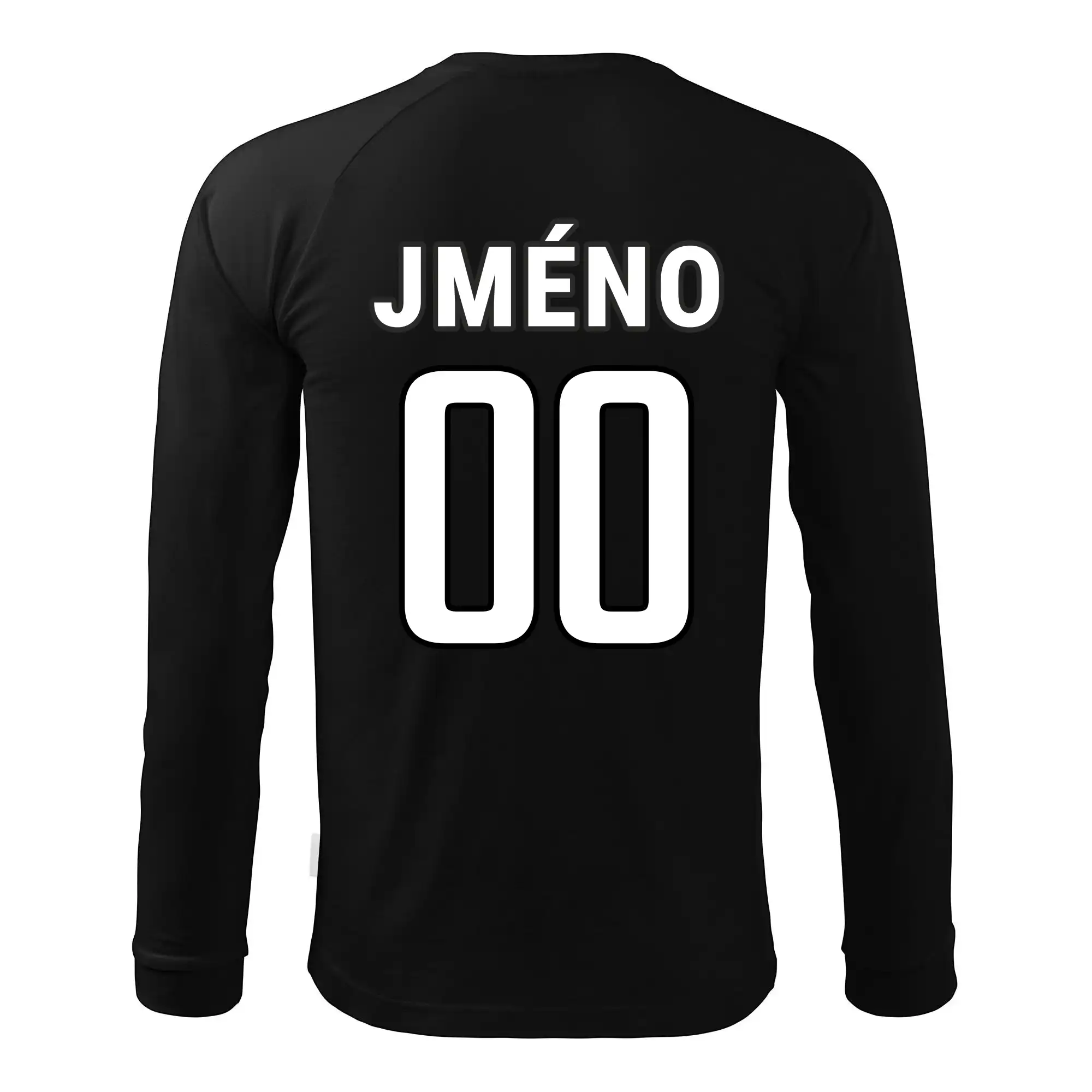 Florbalový  dres - vlastní jméno a číslo