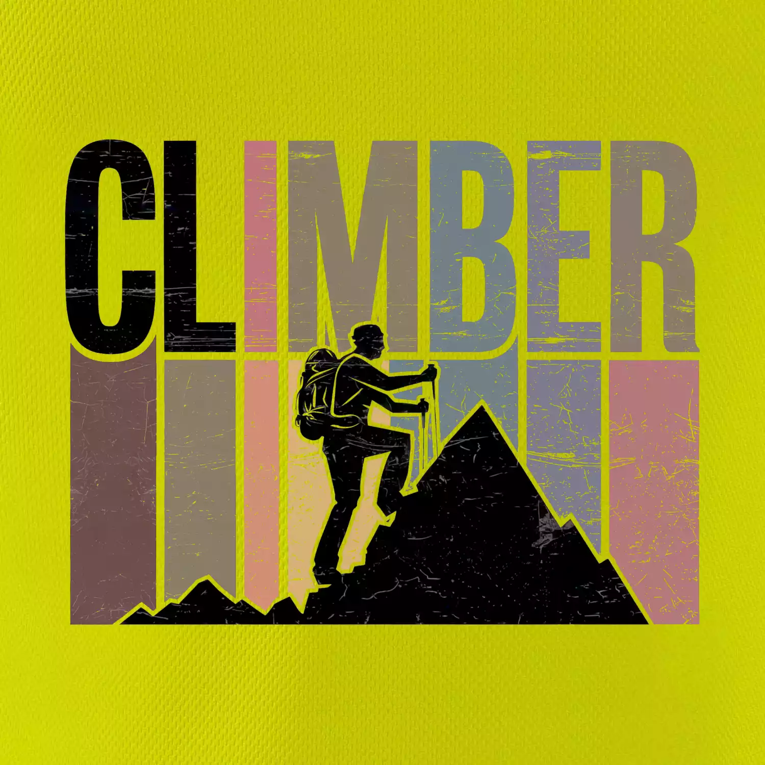 Climber - pruhy barevné