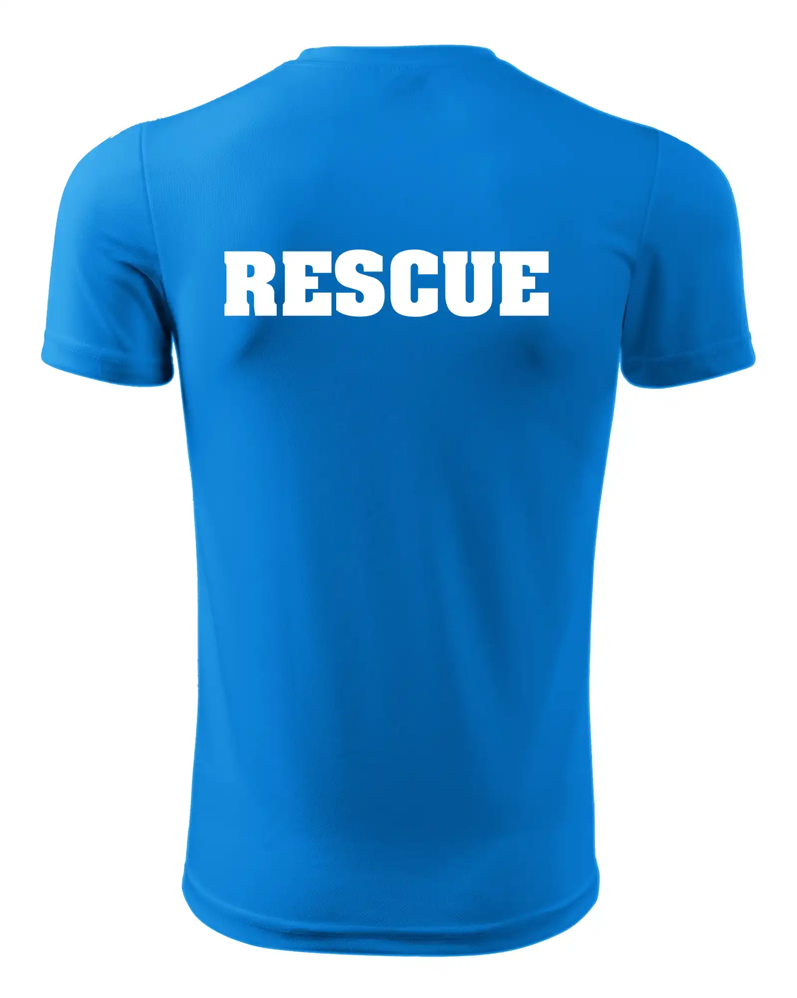 Rescue - Hvězda na prsu +  nápis na zádech