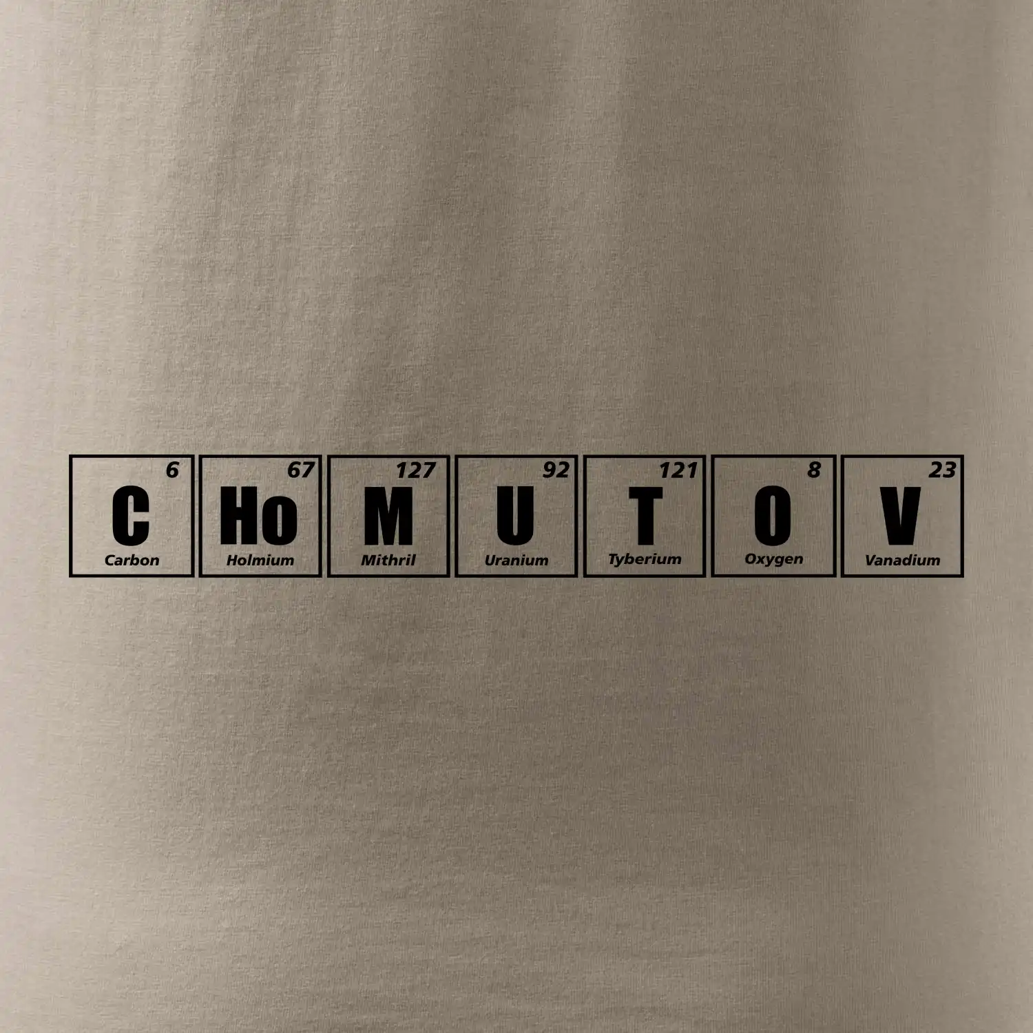 Periodická tabulka Chomutov
