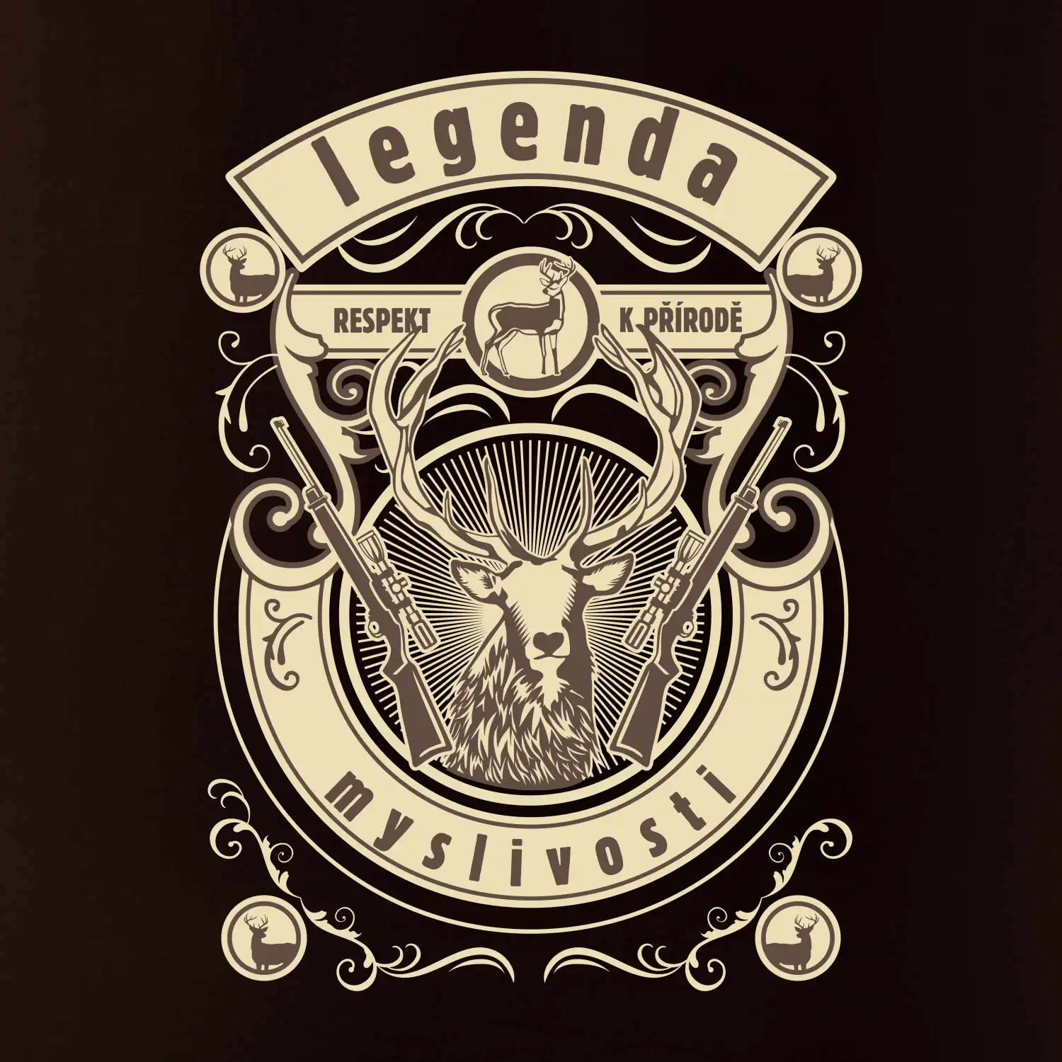 Legenda myslivosti jelen