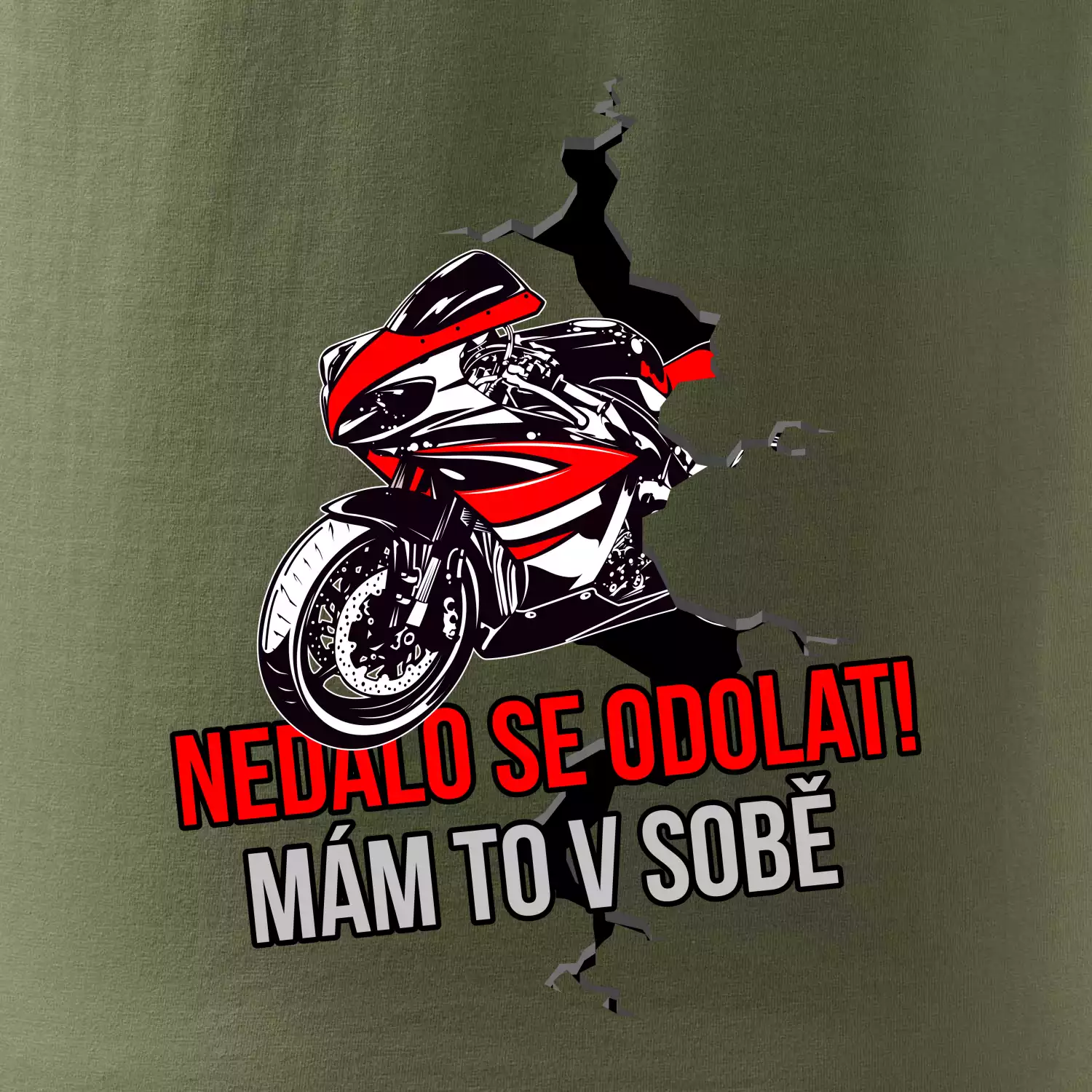 Nedalo se odolat, mám to v sobě silniční motorka