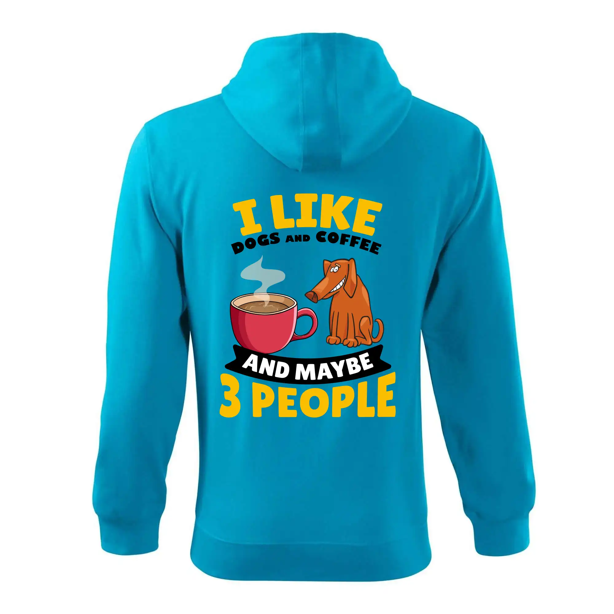 I like dogs and coffee and maybe 3 people