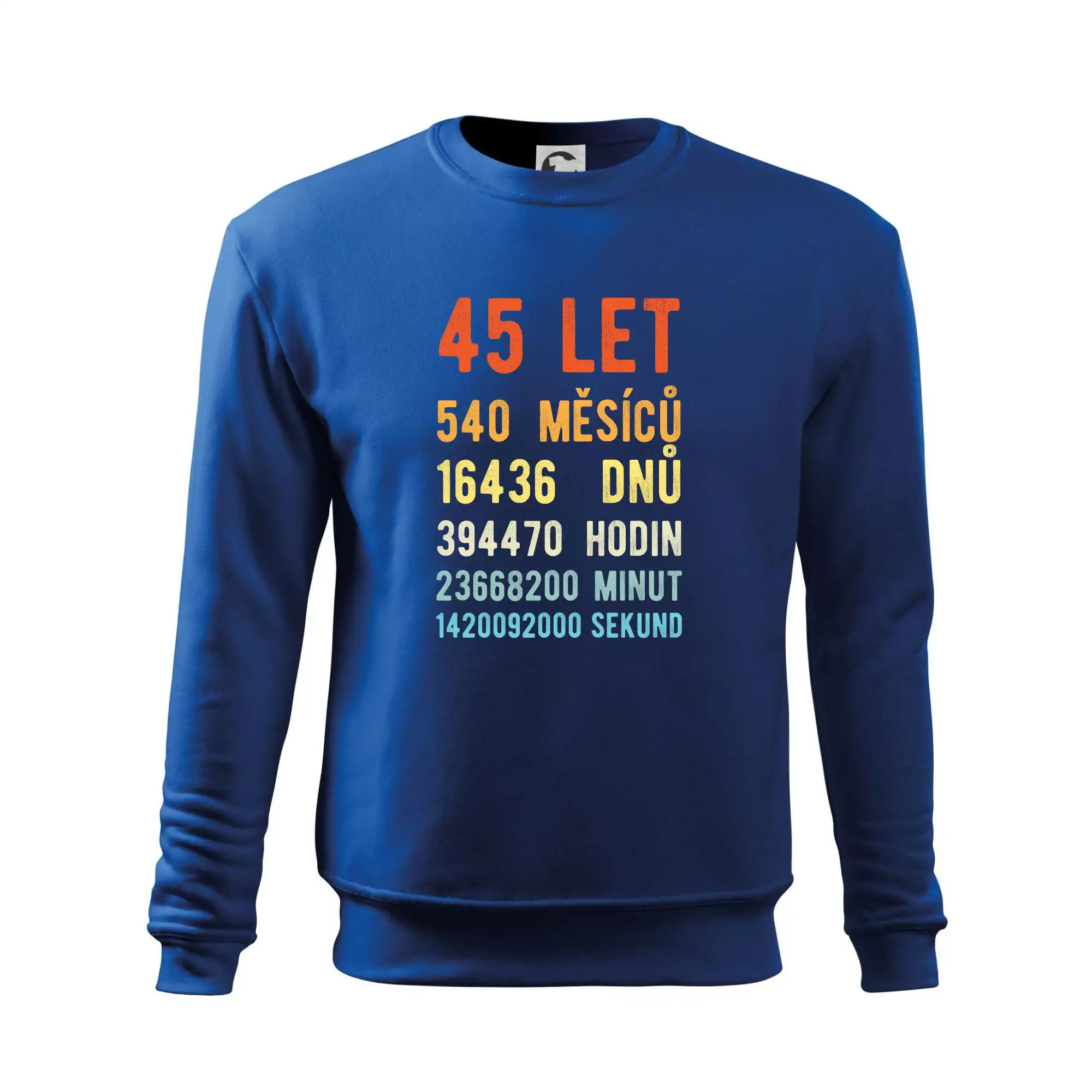 Narozeniny 45 přepočet času