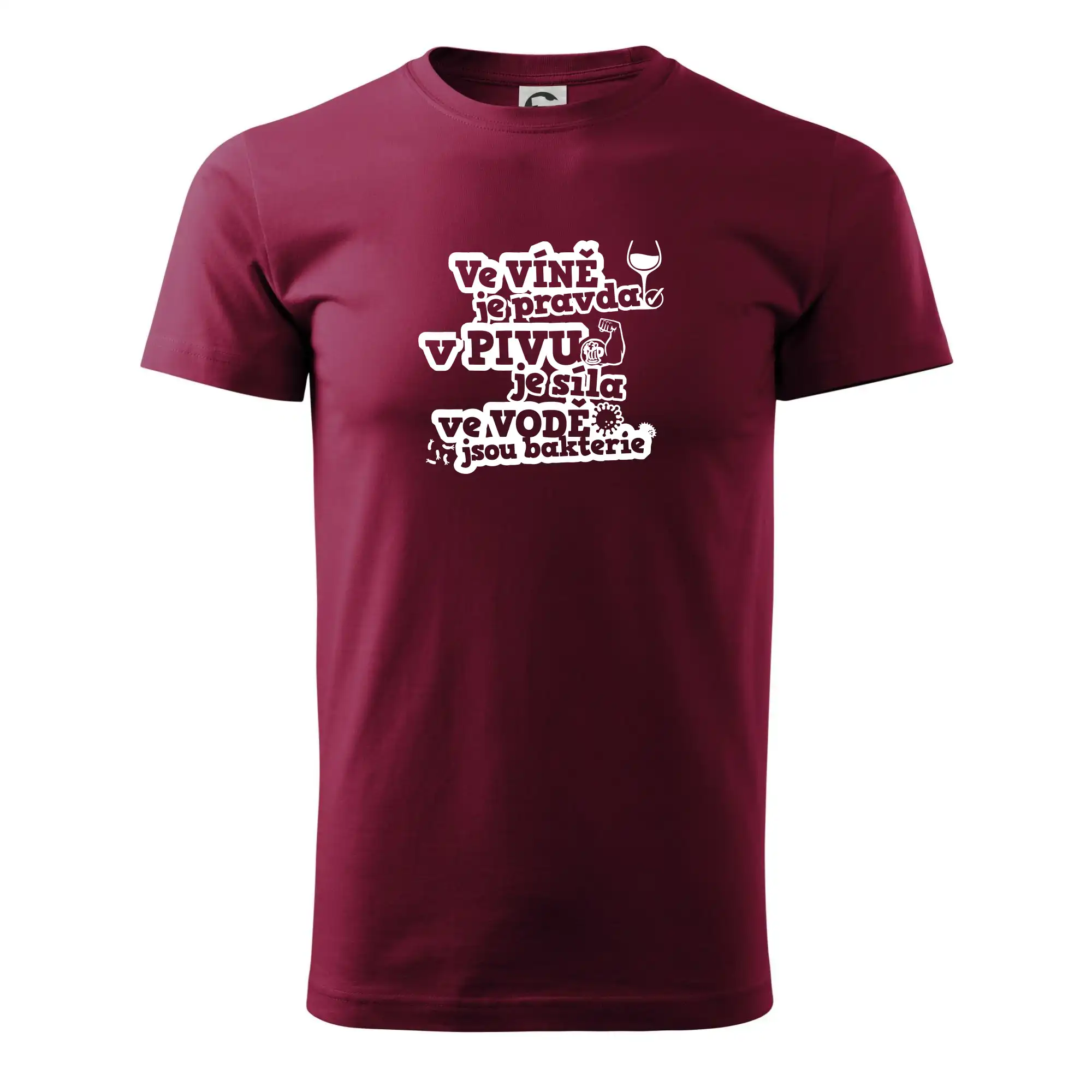 Ve víně je pravda, v pivu síla, ve vodě bakterie