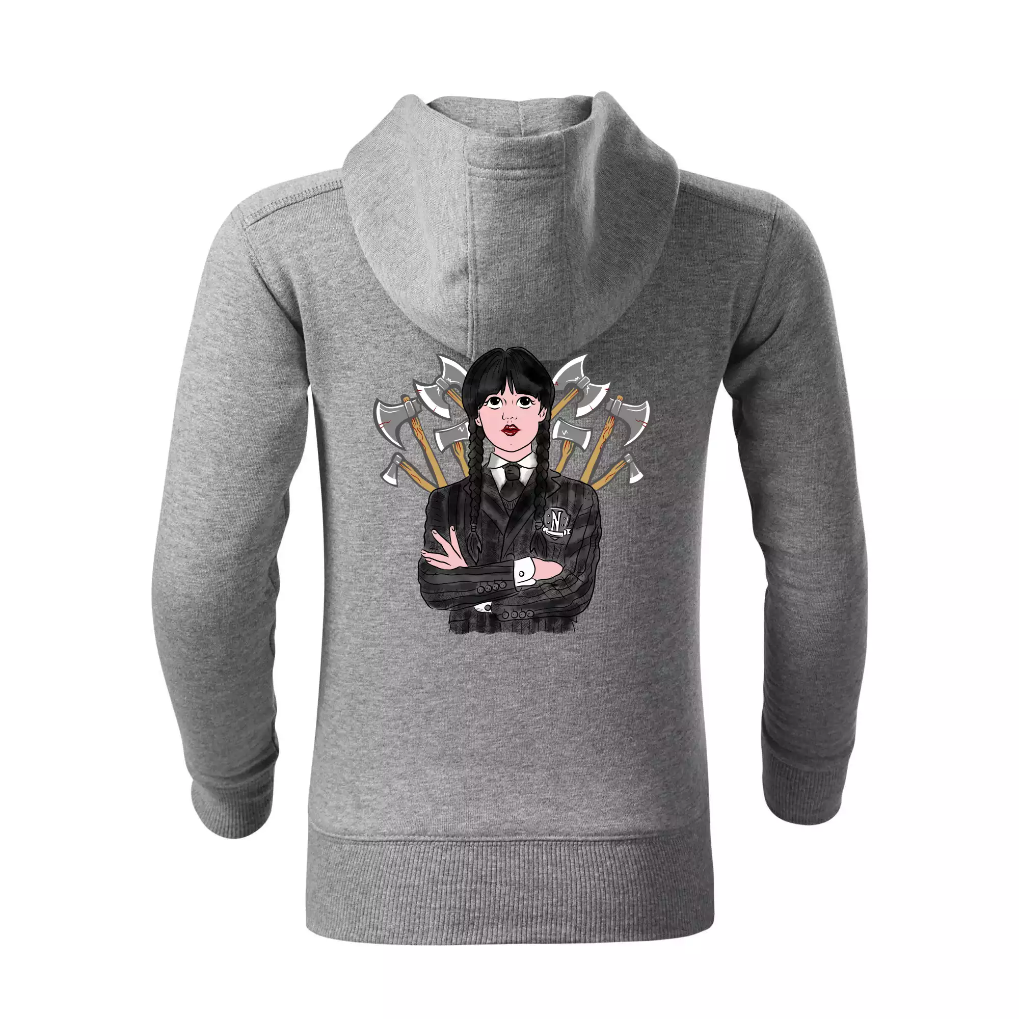 Sekery - holka v černém (Pecka design)