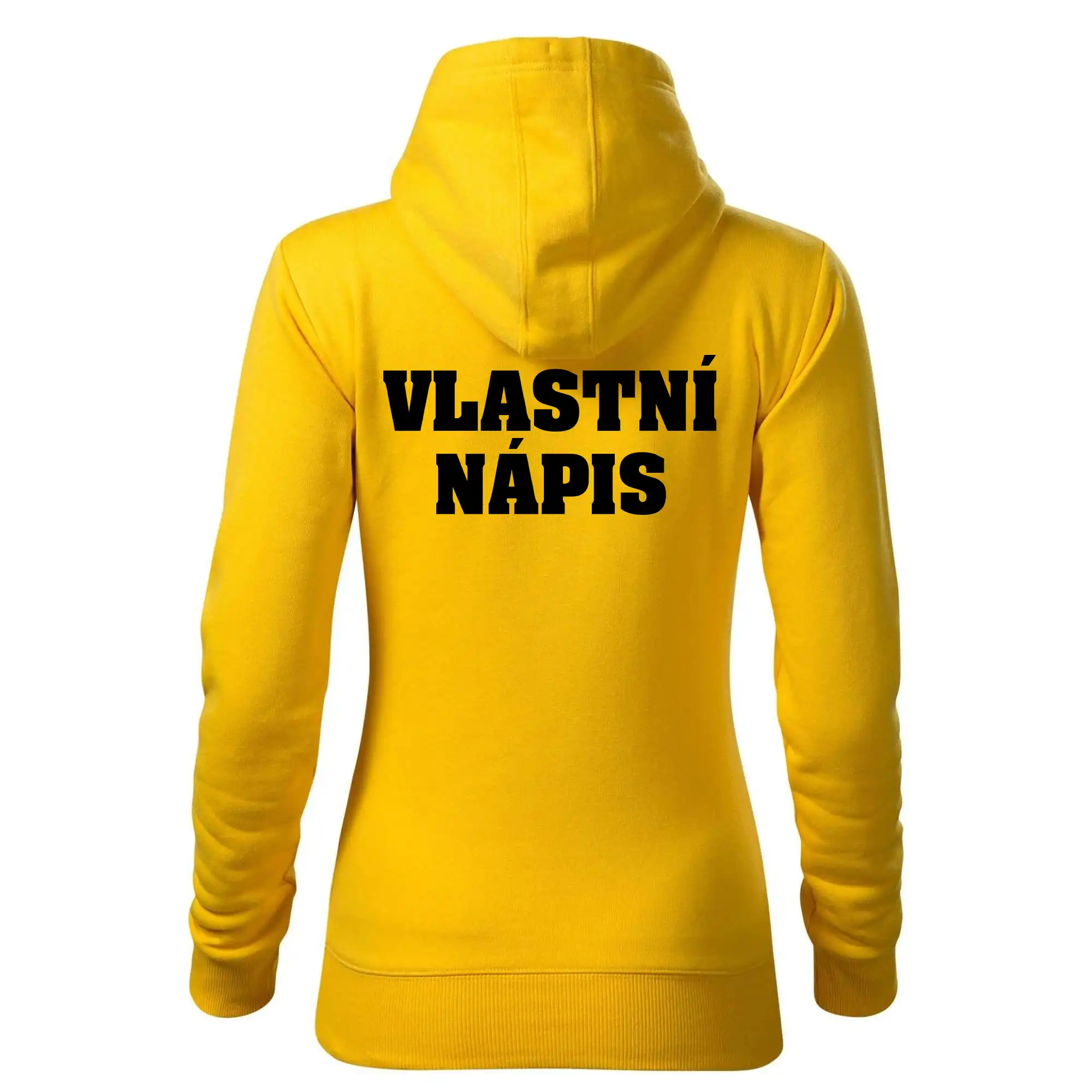 Hvězda života - vlastní nápis vpředu a vzadu