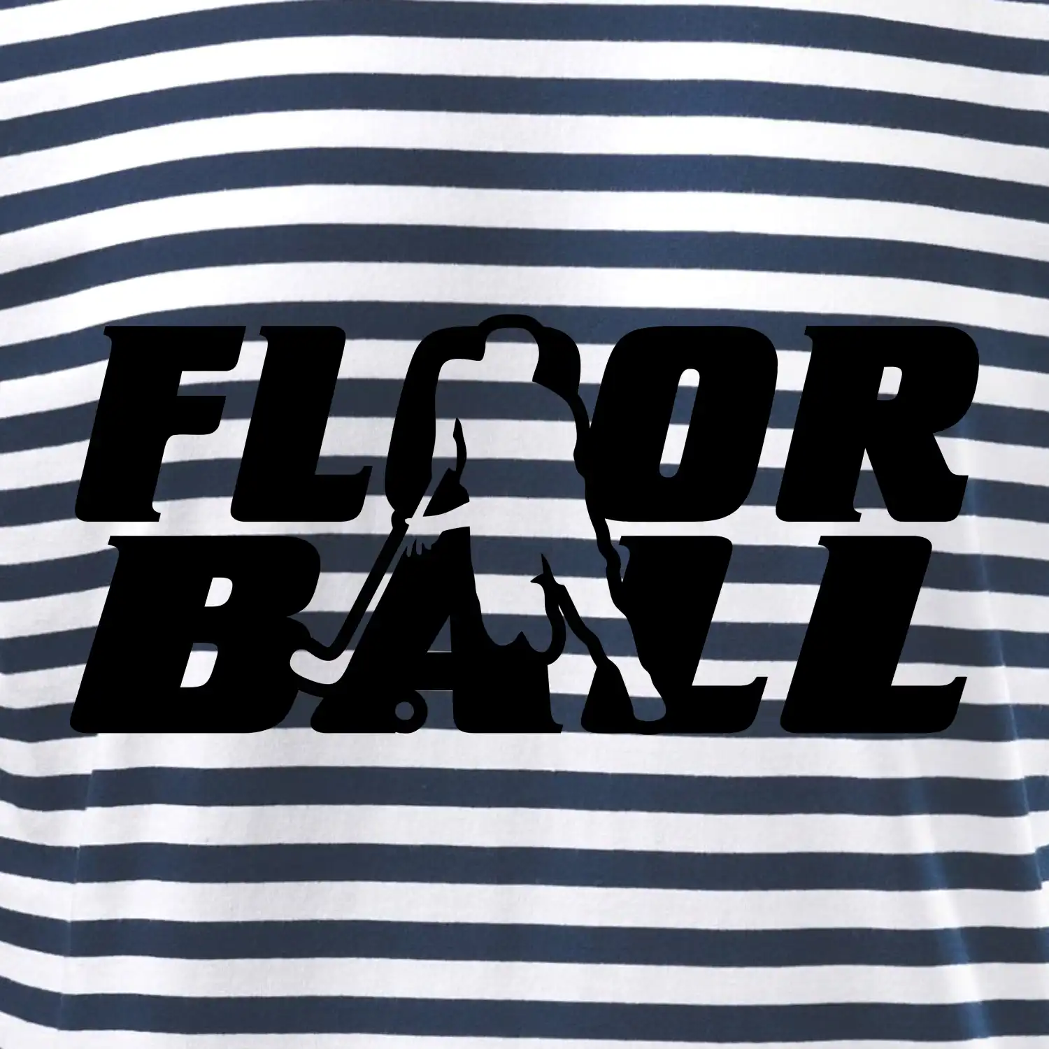 Floorball nápis rovný