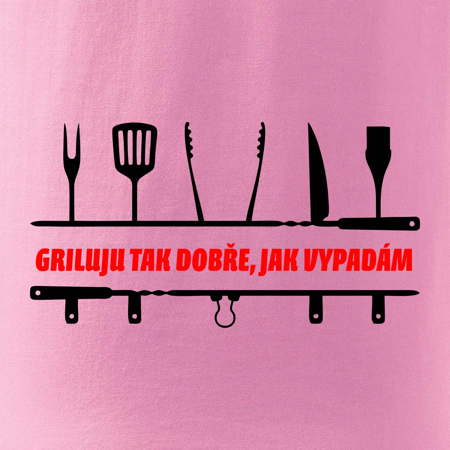 Griluju tak dobře, jak vypadám