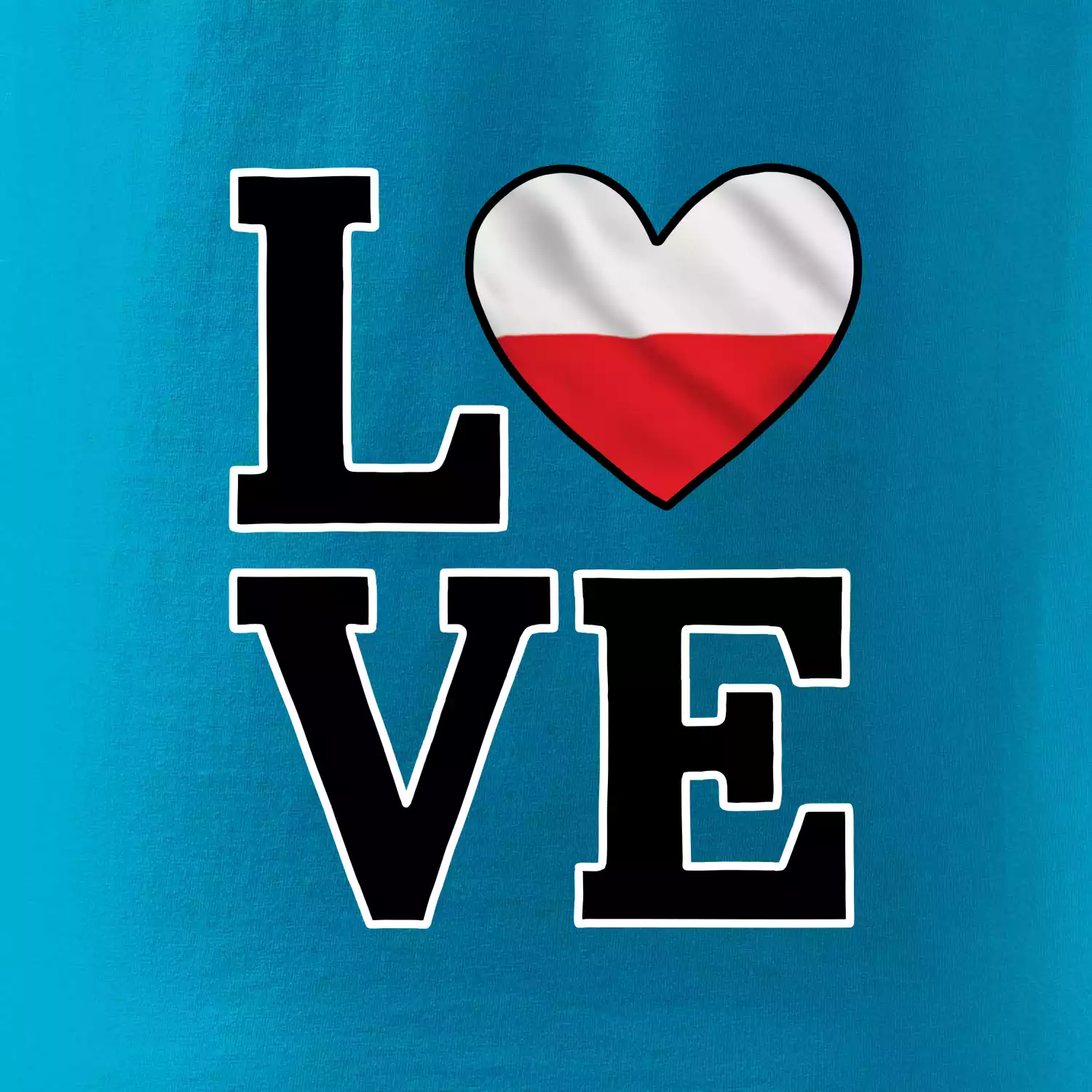 Love Polská vlajka