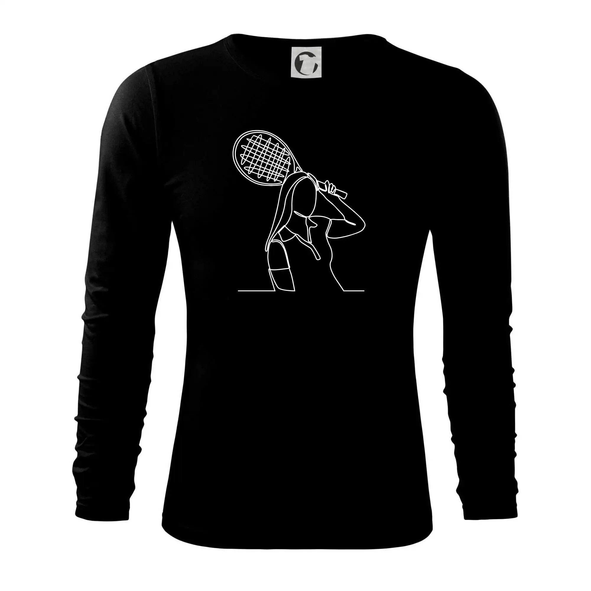 Tenistka  jednim tahem