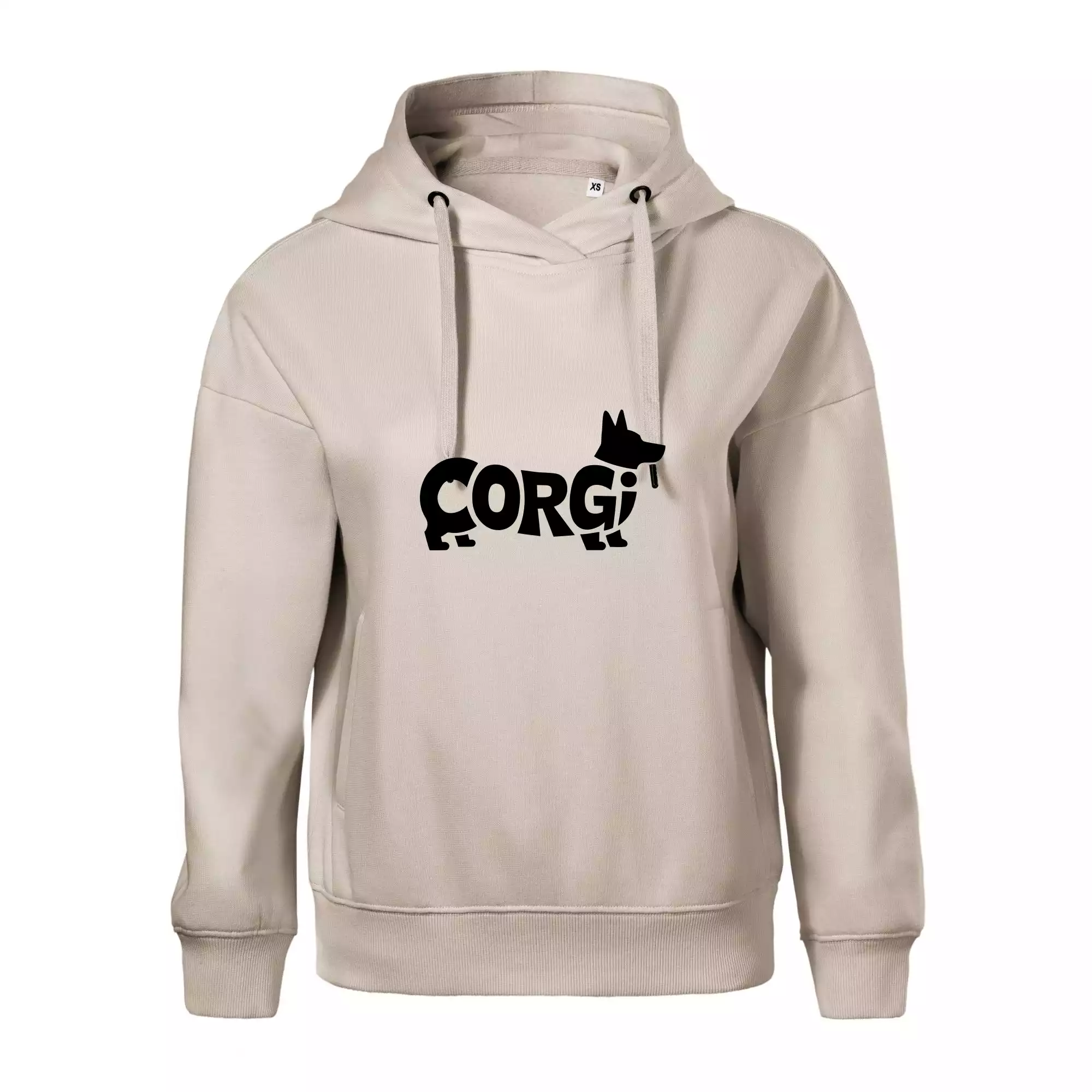 Corgi nápis v těle