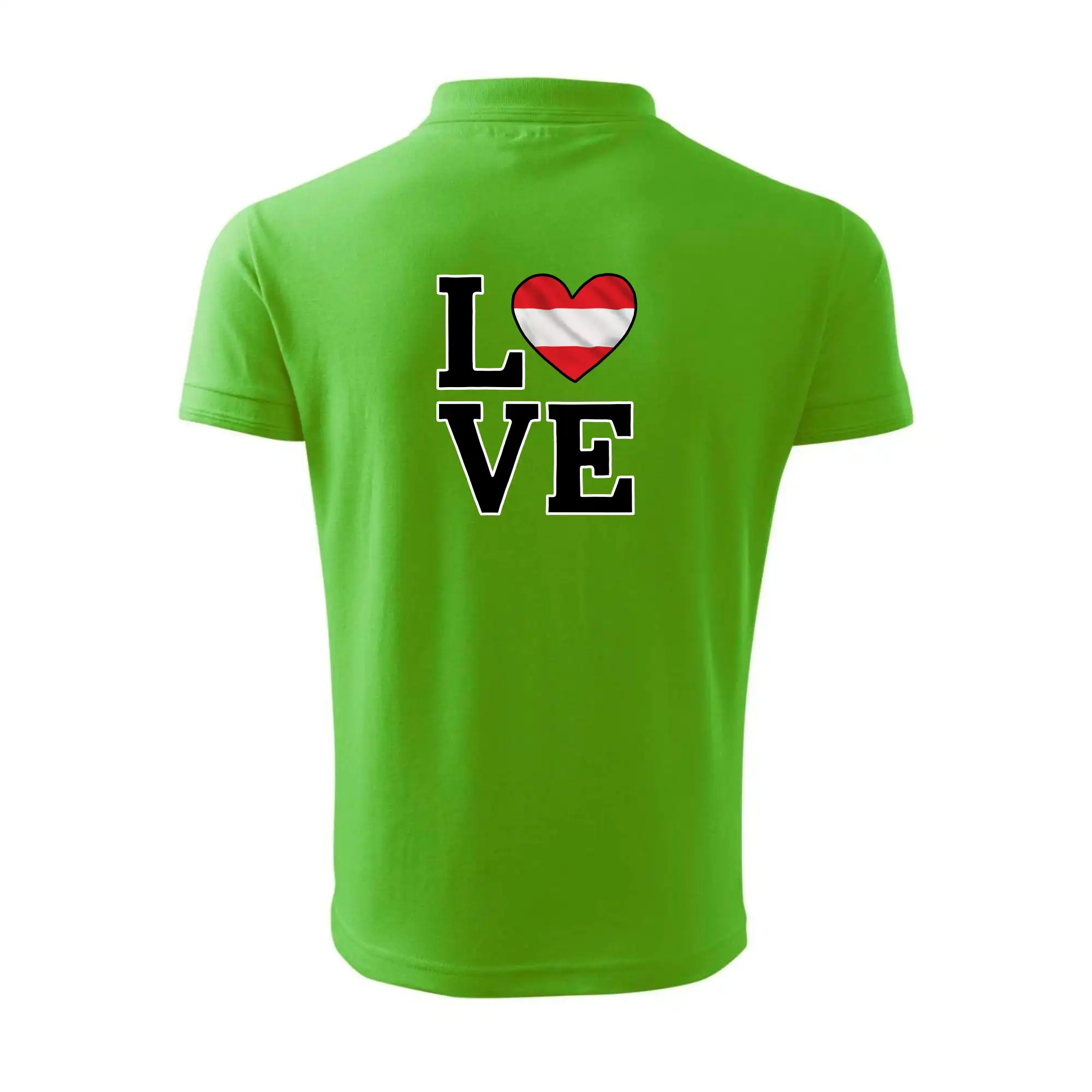Love Rakouská vlajka