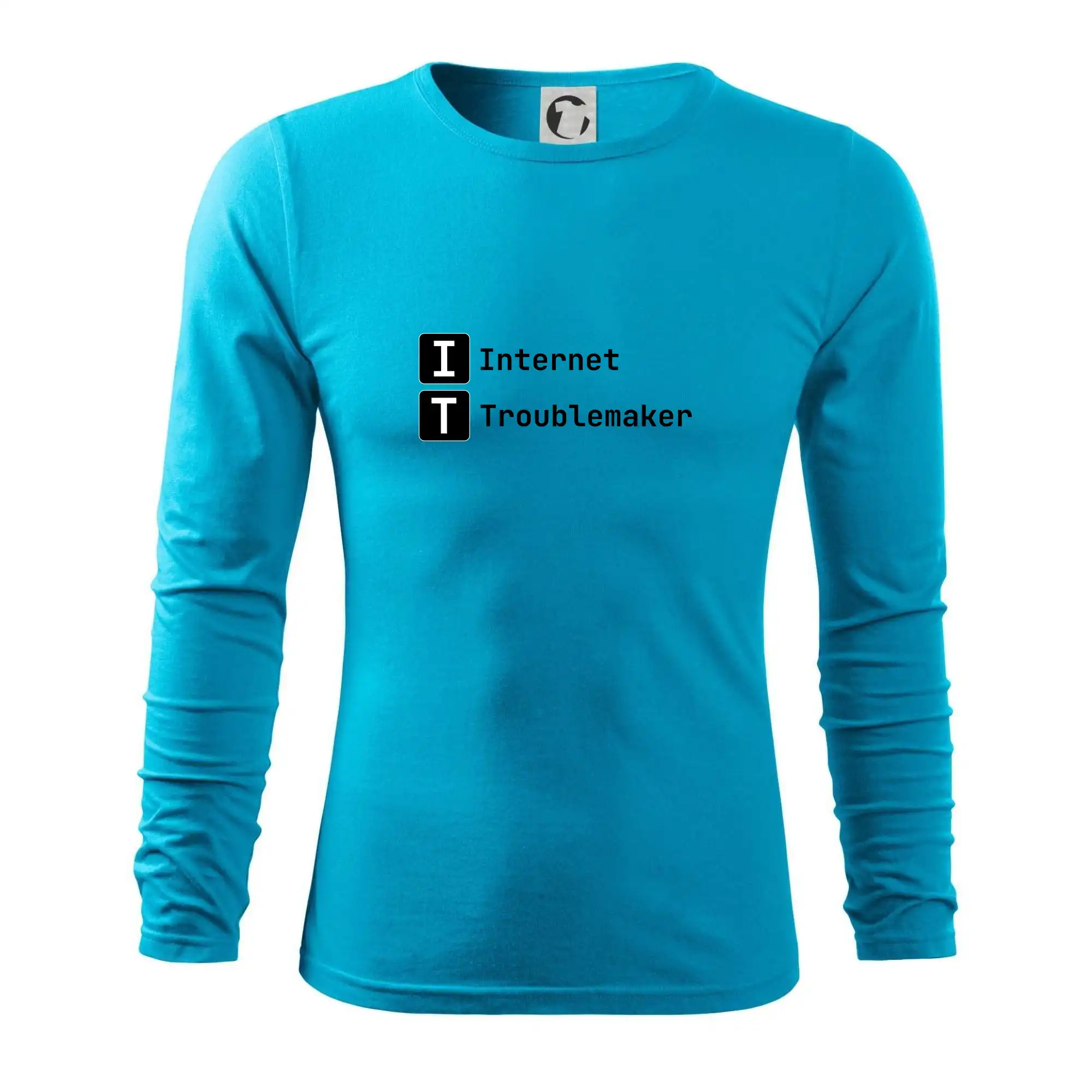 IT Nápis Internet Troublemaker