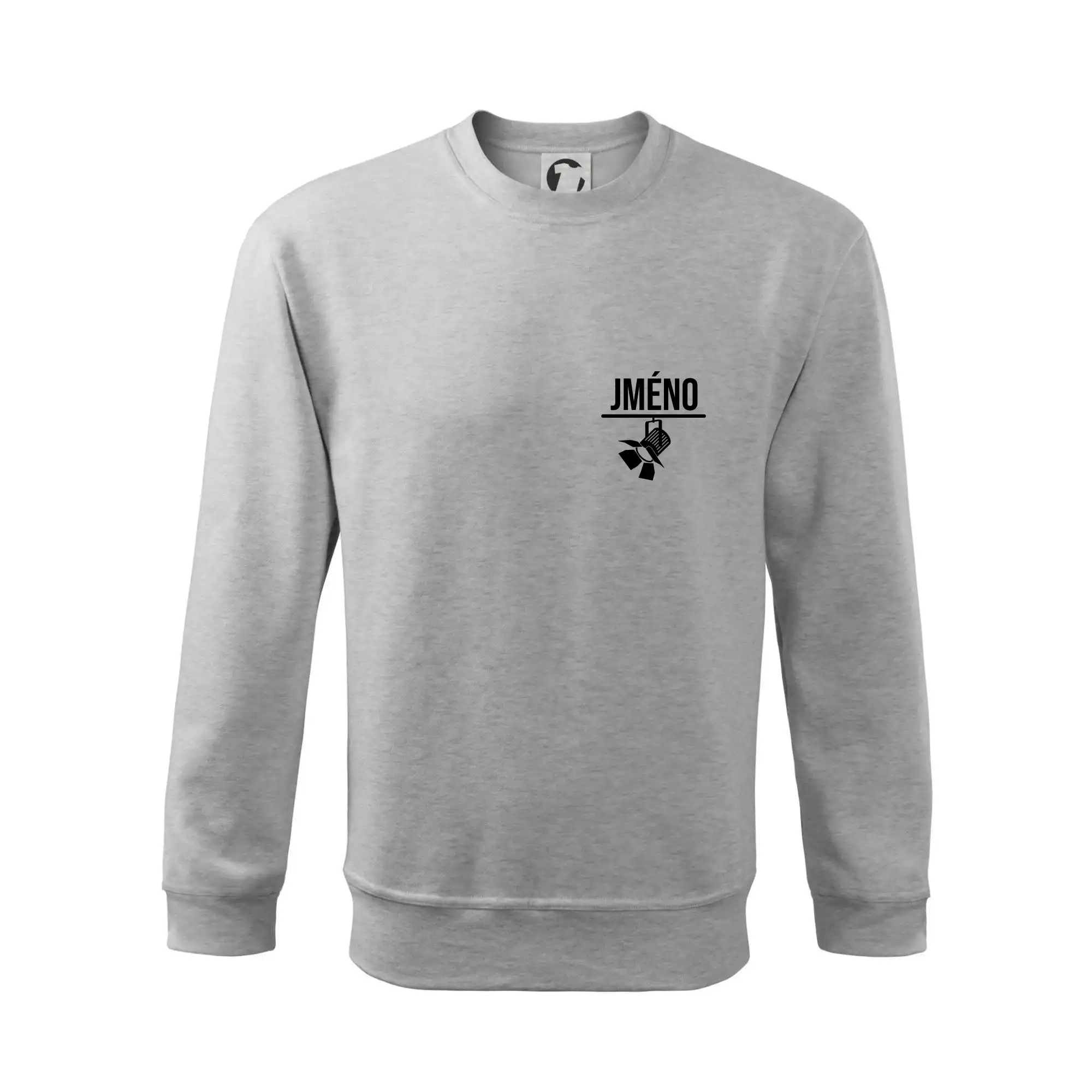 Jméno a nápis na zádech - stage crew