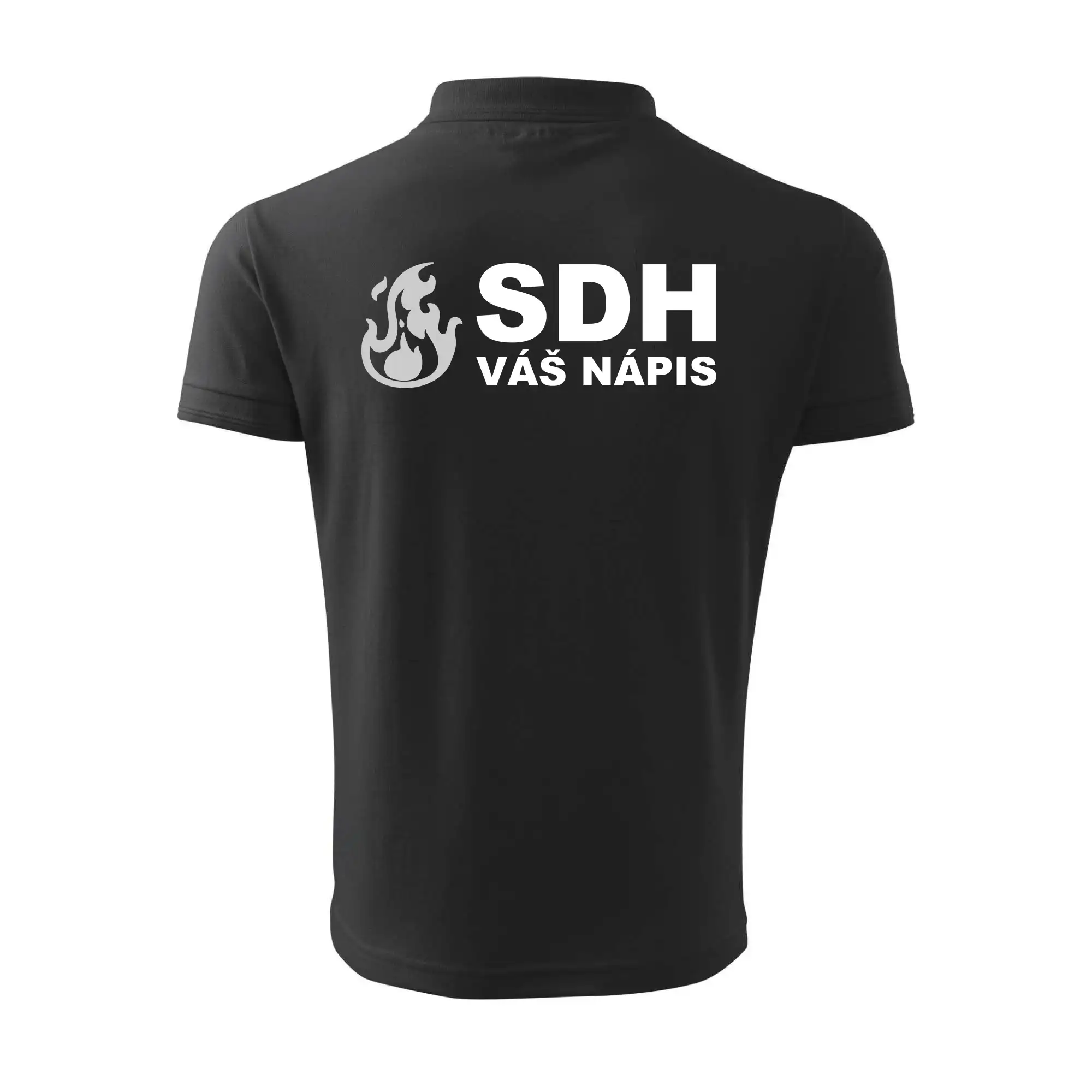 SDH REFLEXNÍ nápis (oheň, firesport, název sboru - vlastní nápis)