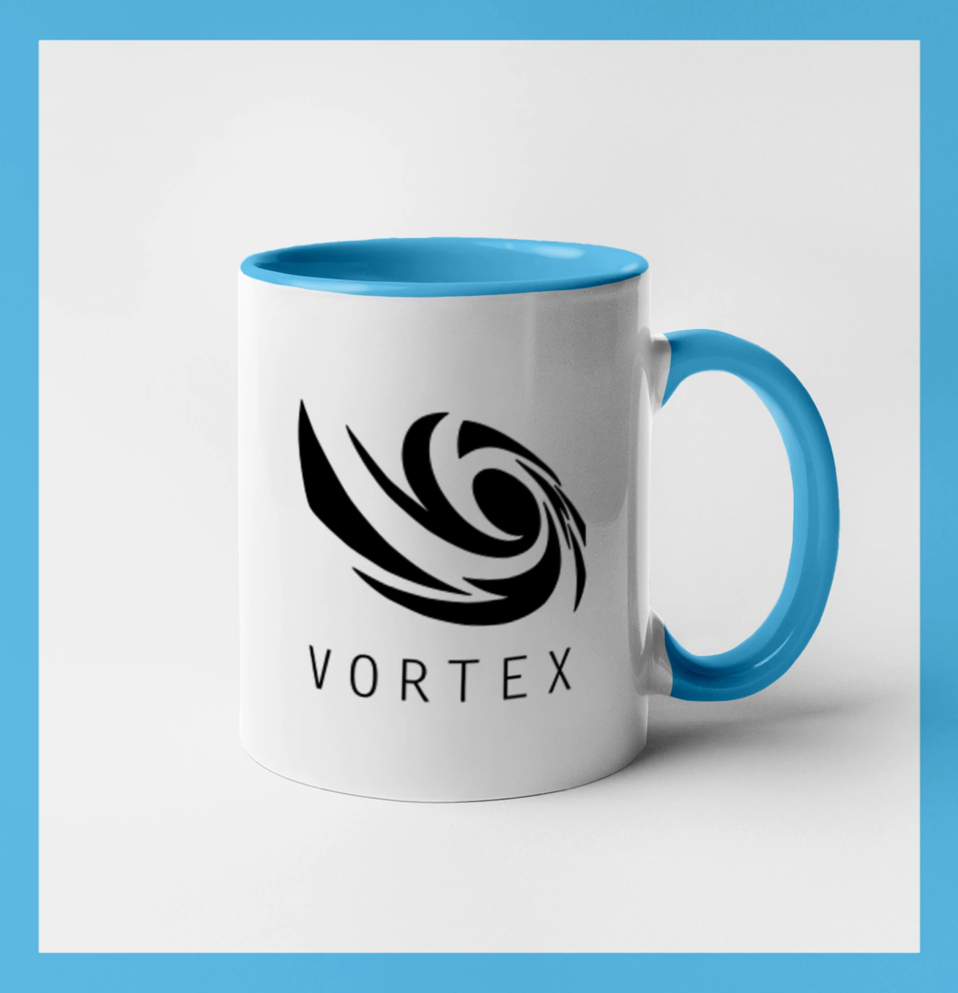 Vortex logo jednobarevné
