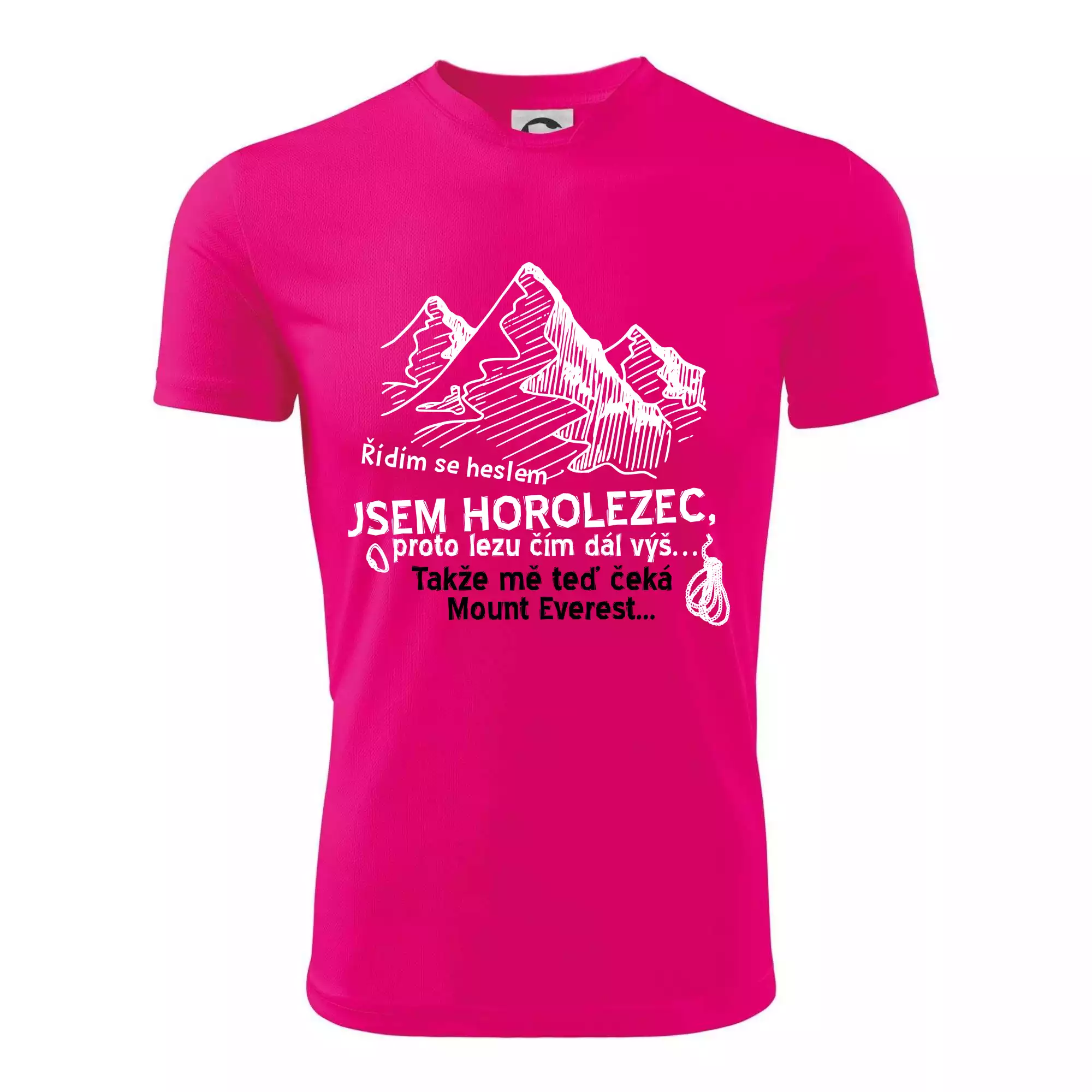 Jsem horolezec, proto lezu čím dál výš