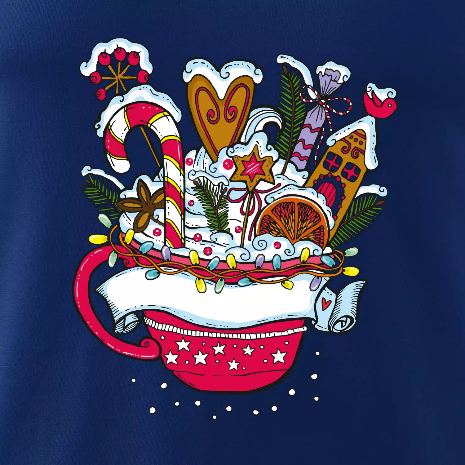 Vánoční Punč - hrneček (Pecka design)