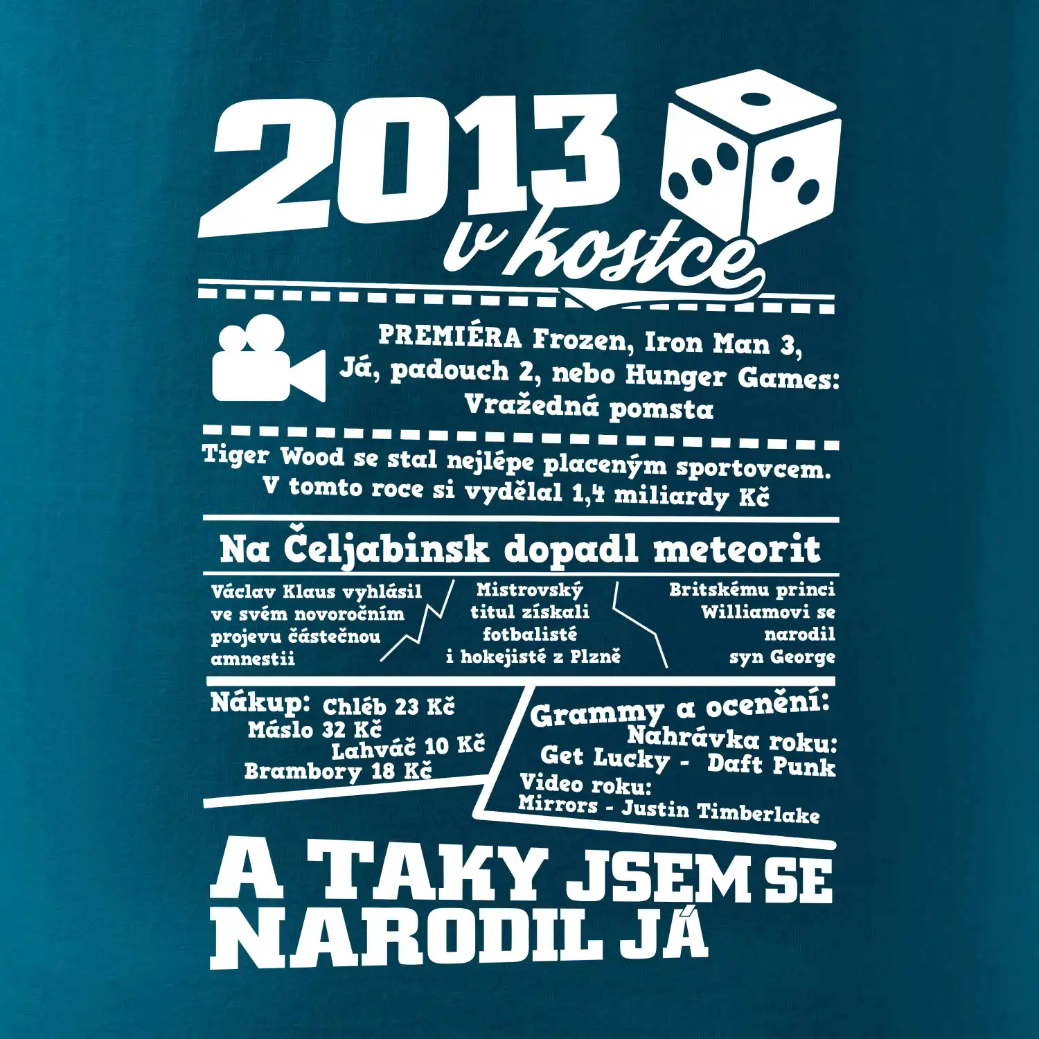 2013 v kostce