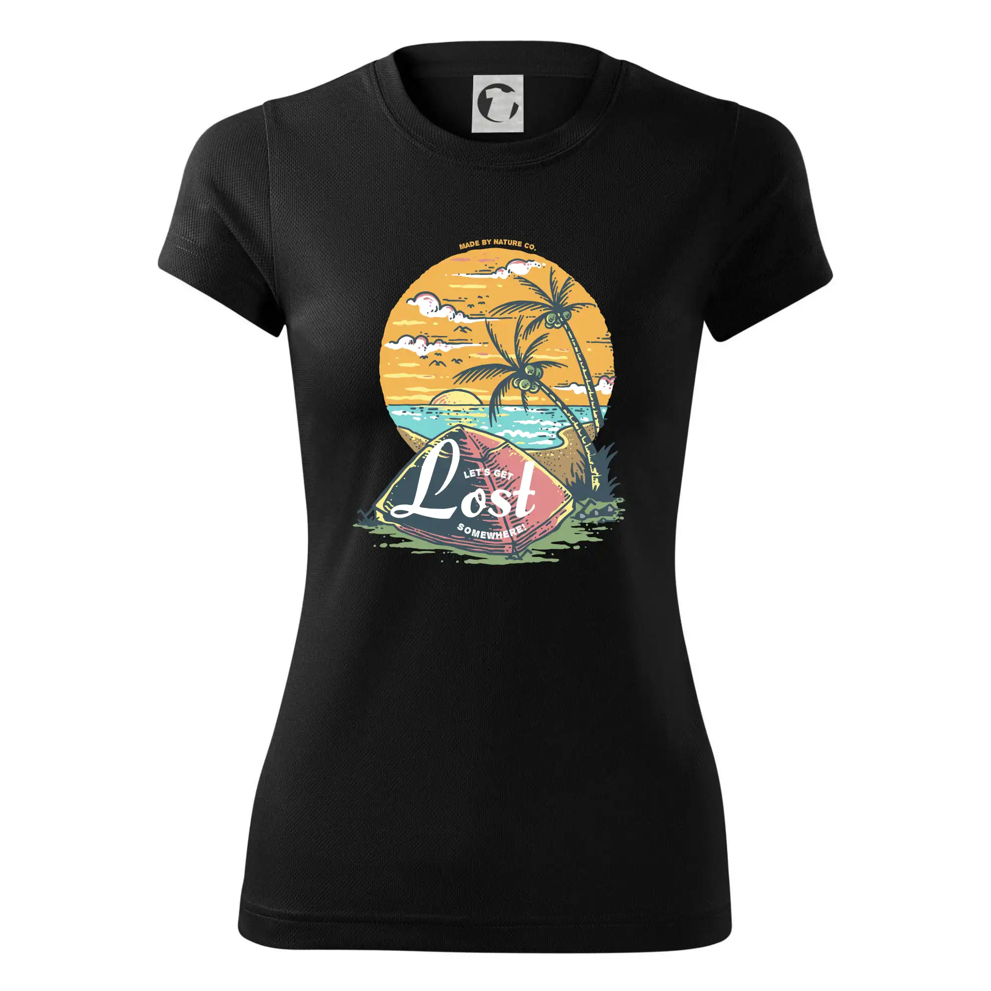 Beach camping get lost somewhere