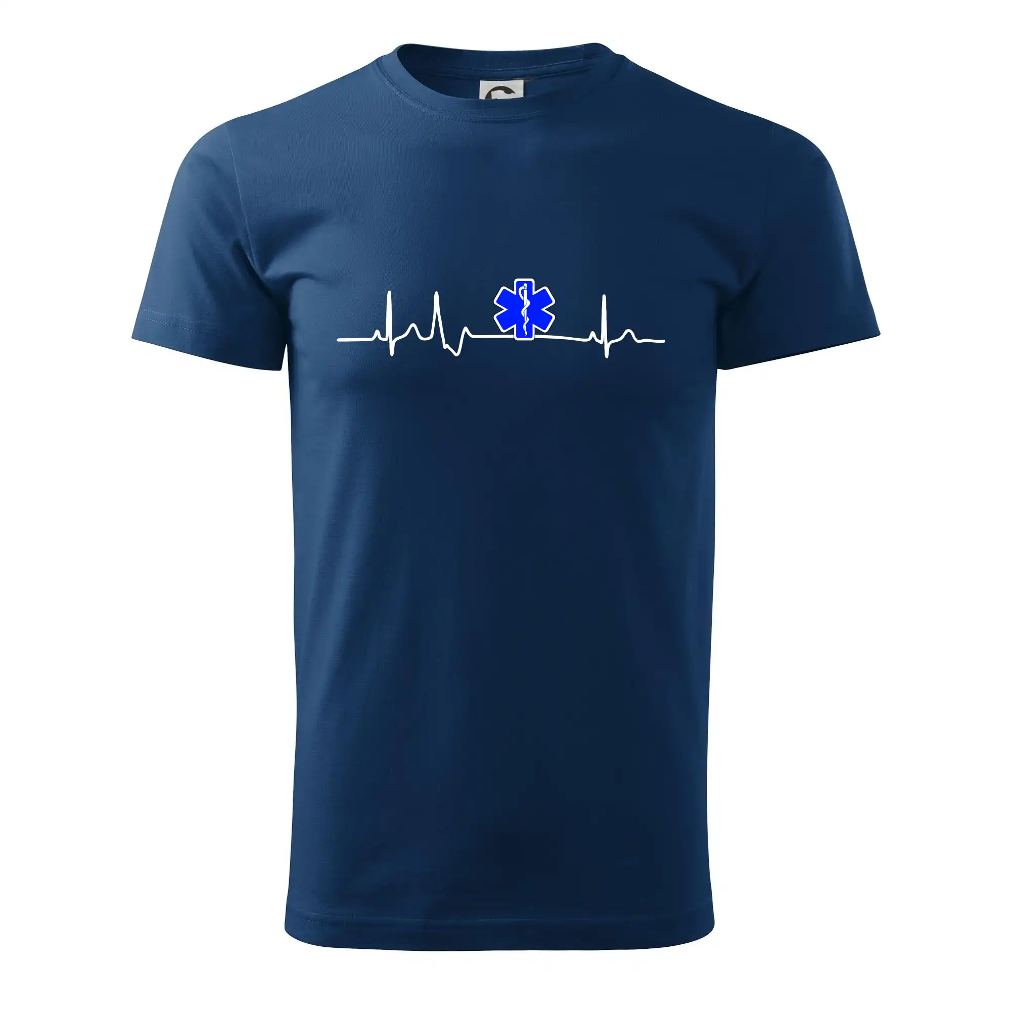 EKG rescue modrá hvězda