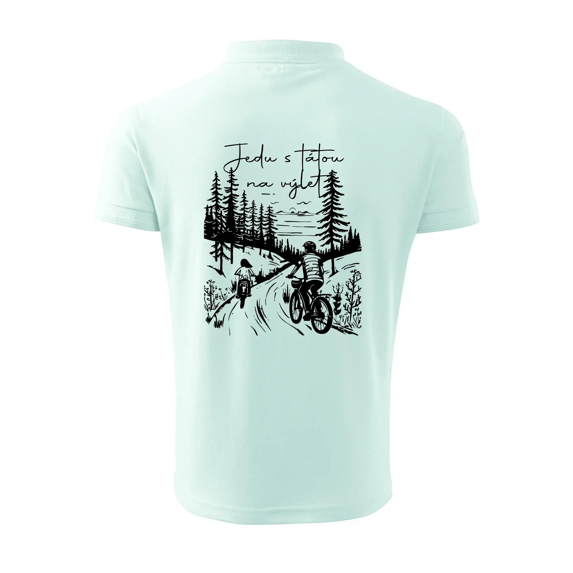 Cyklistika  - Jedu s tátou na výlet - Táta a dcera