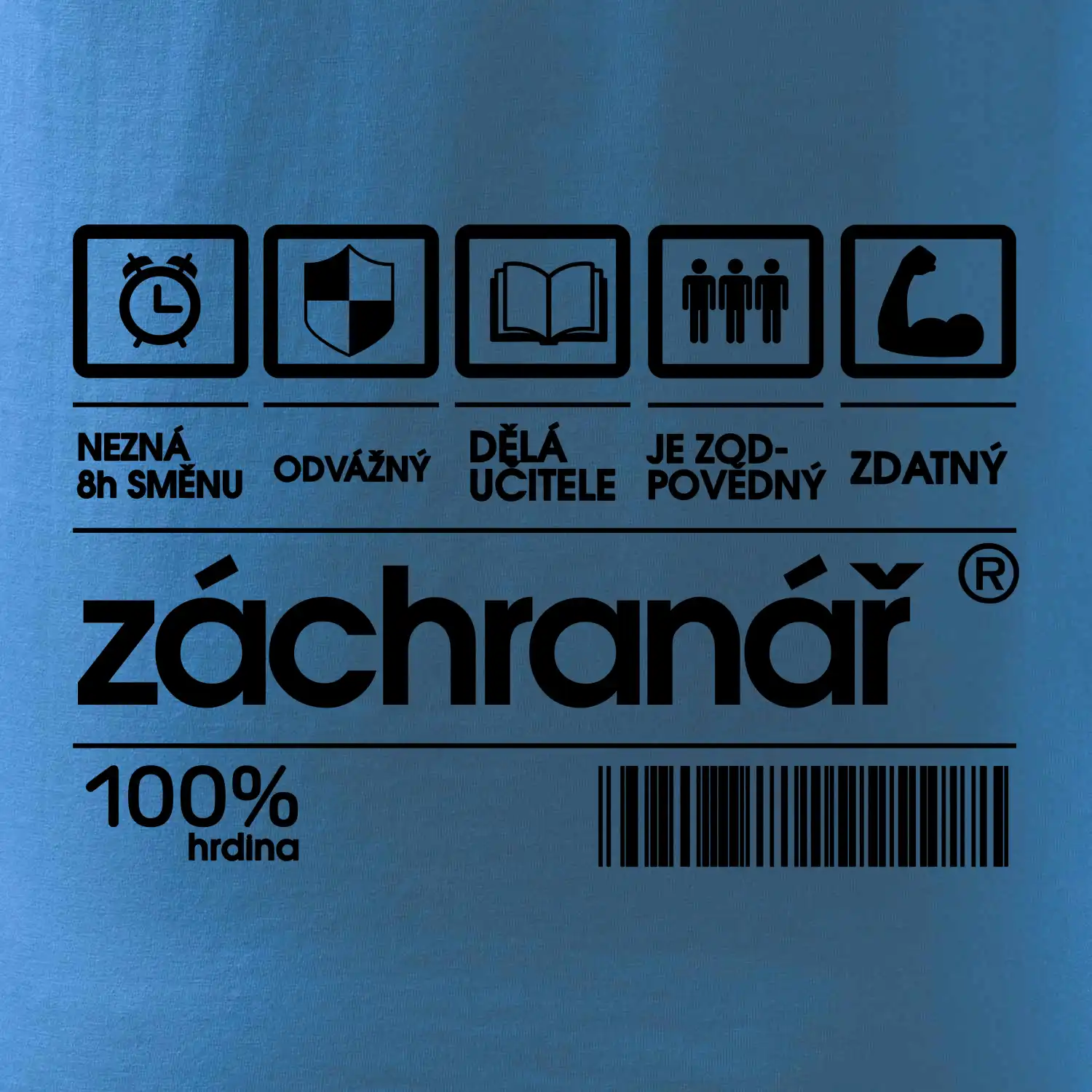 Čárový kód záchranář