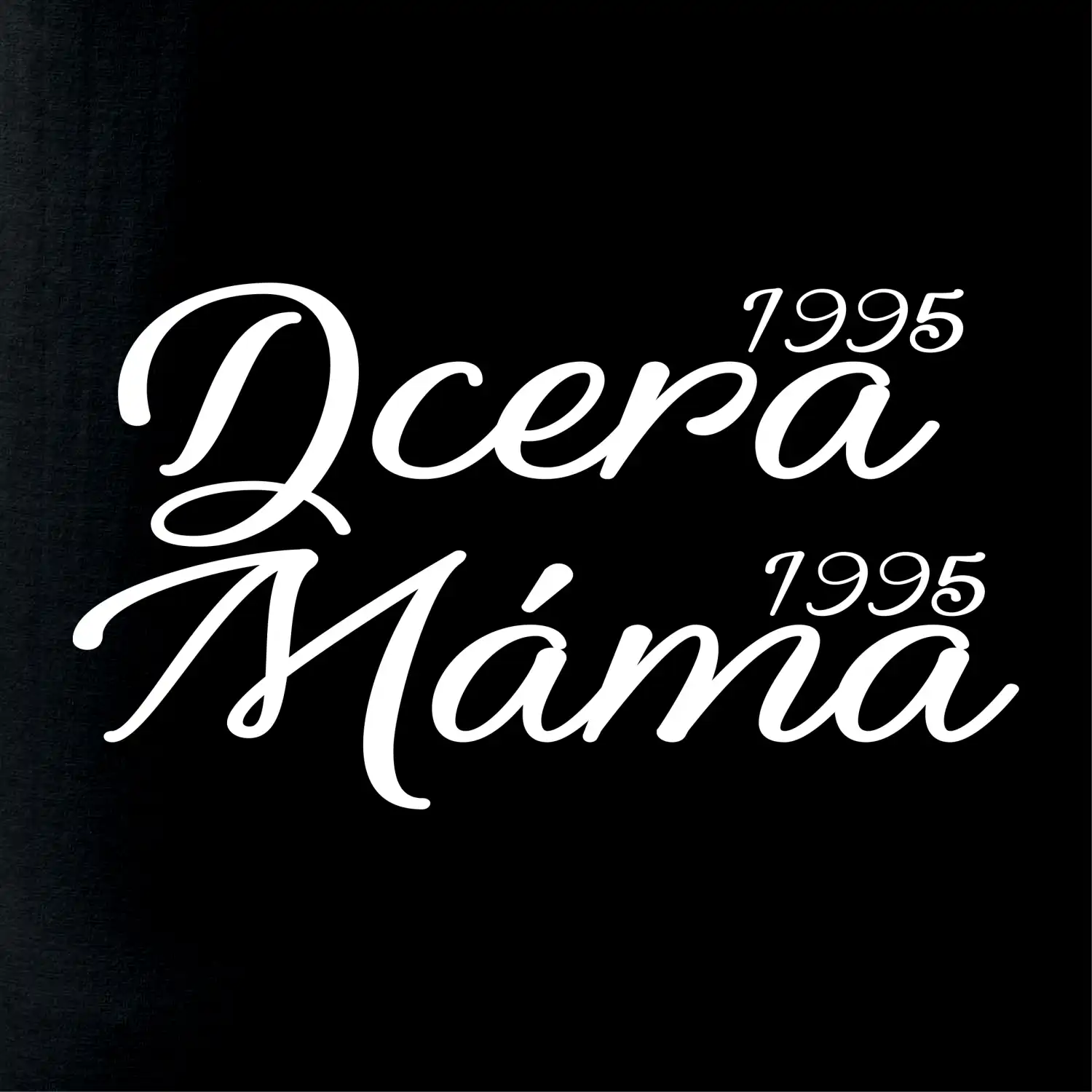 Dcera, Máma  vaše ročníky