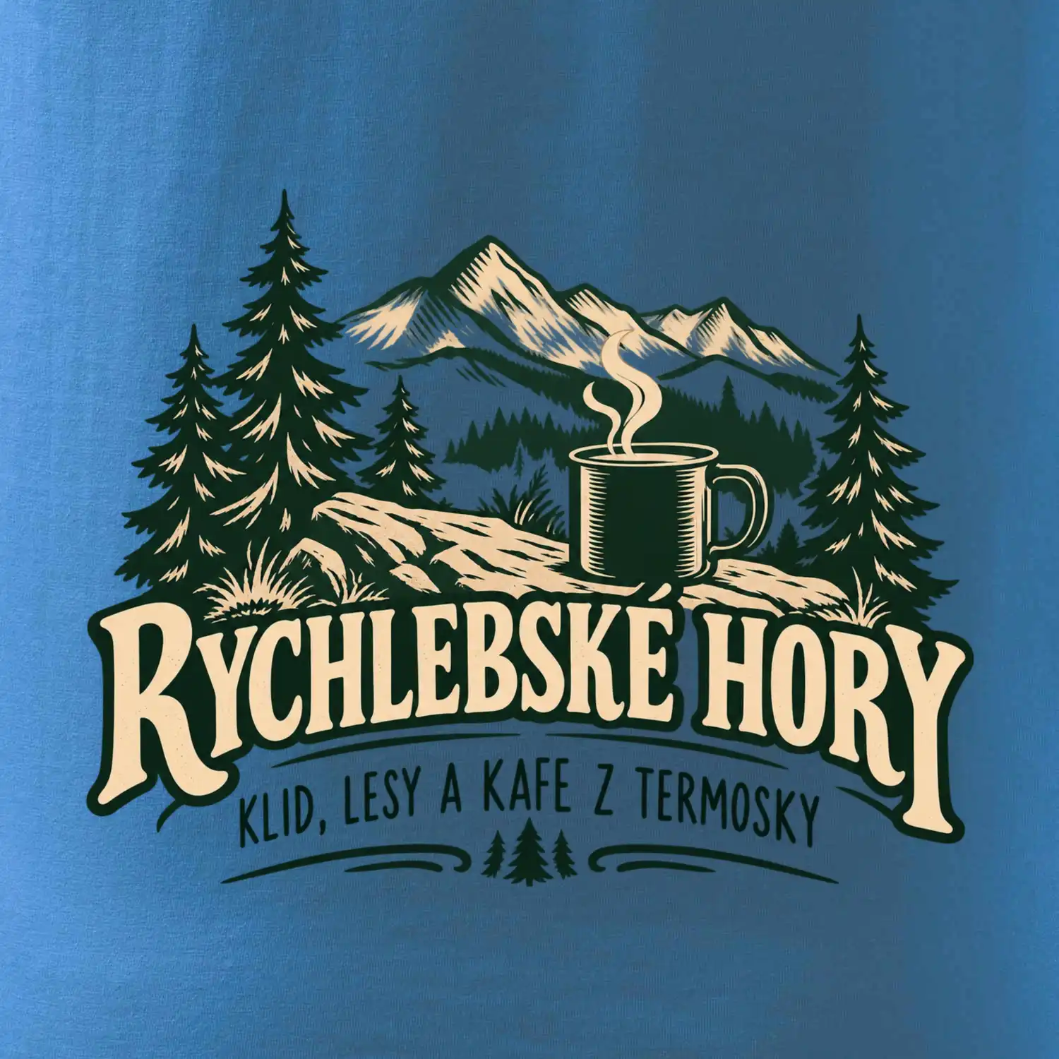 Rychlebské hory klid lesy a kafe z termosky