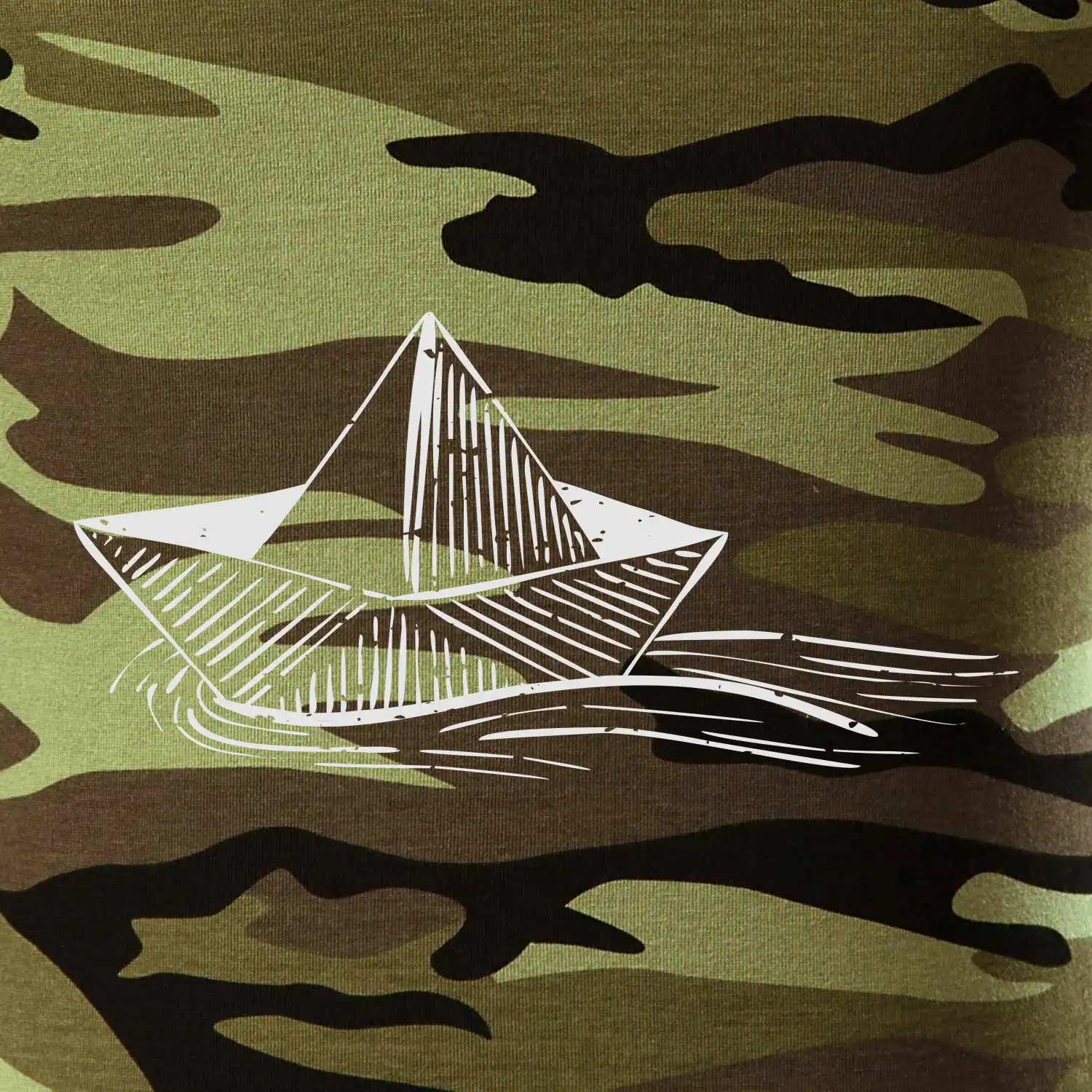 Letní romance - papírová loďka