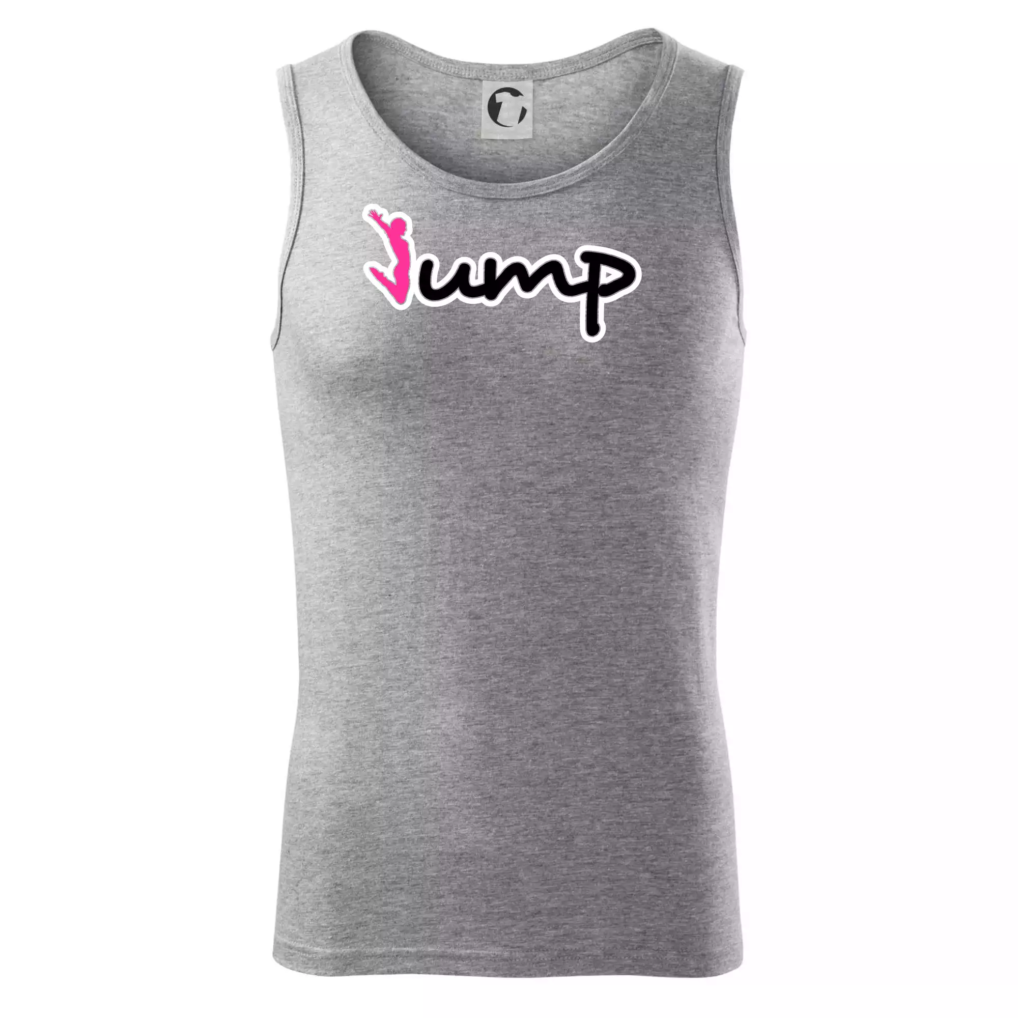 Jump - nápis a panáček