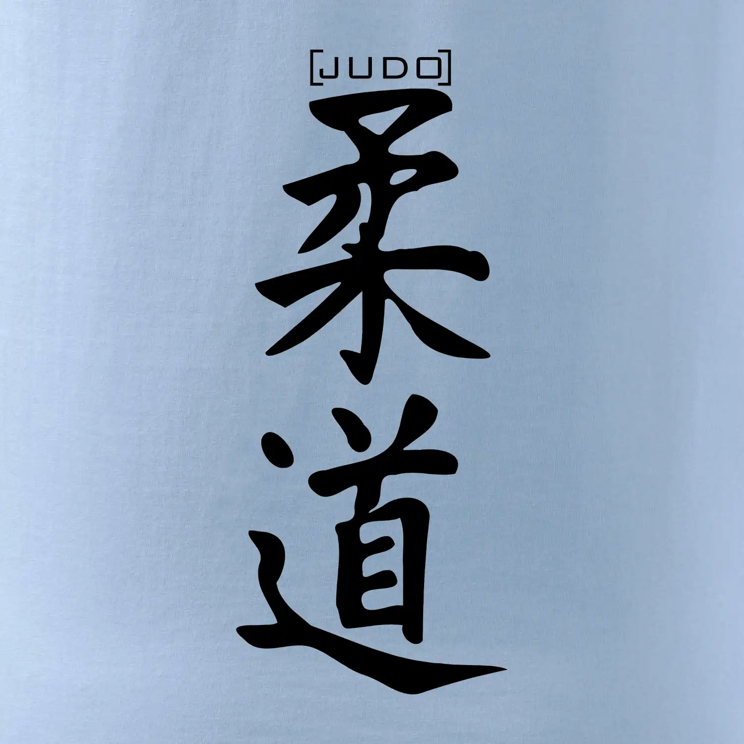 Judo nápis japan