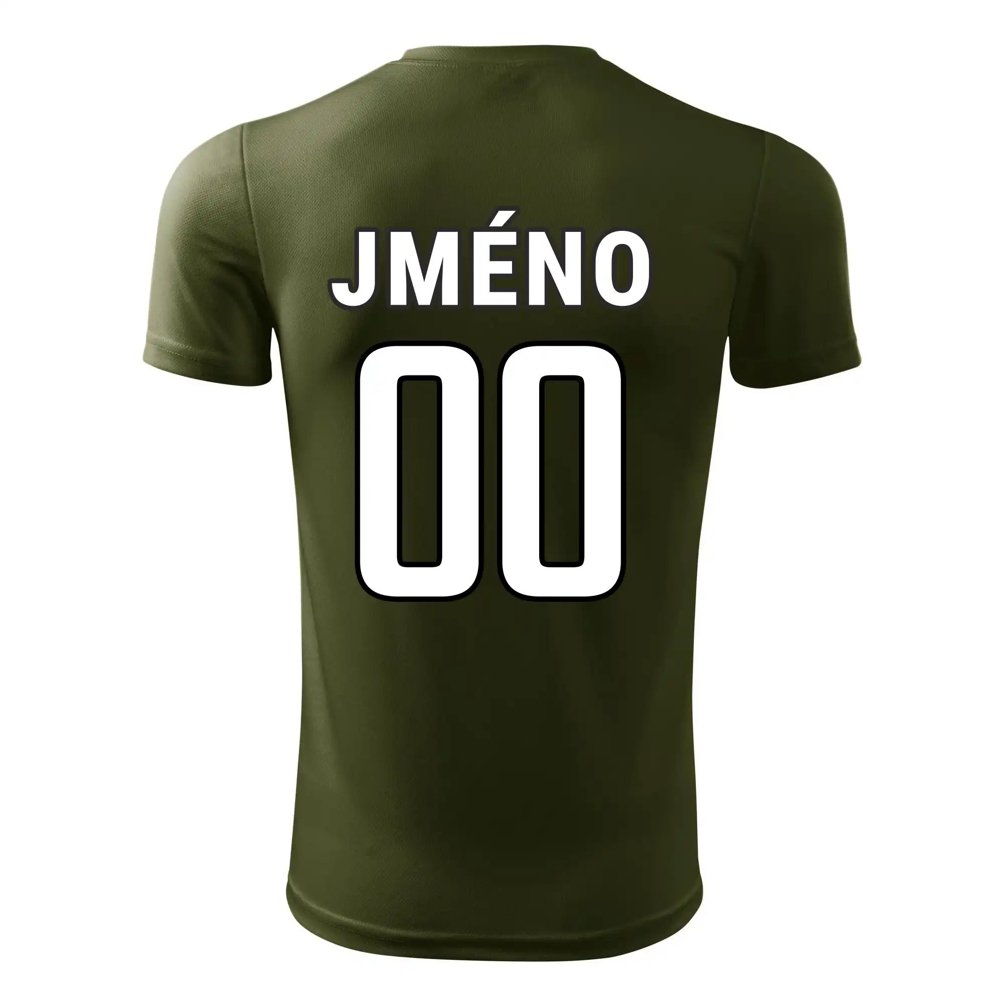 Florbalový  dres - vlastní jméno a číslo