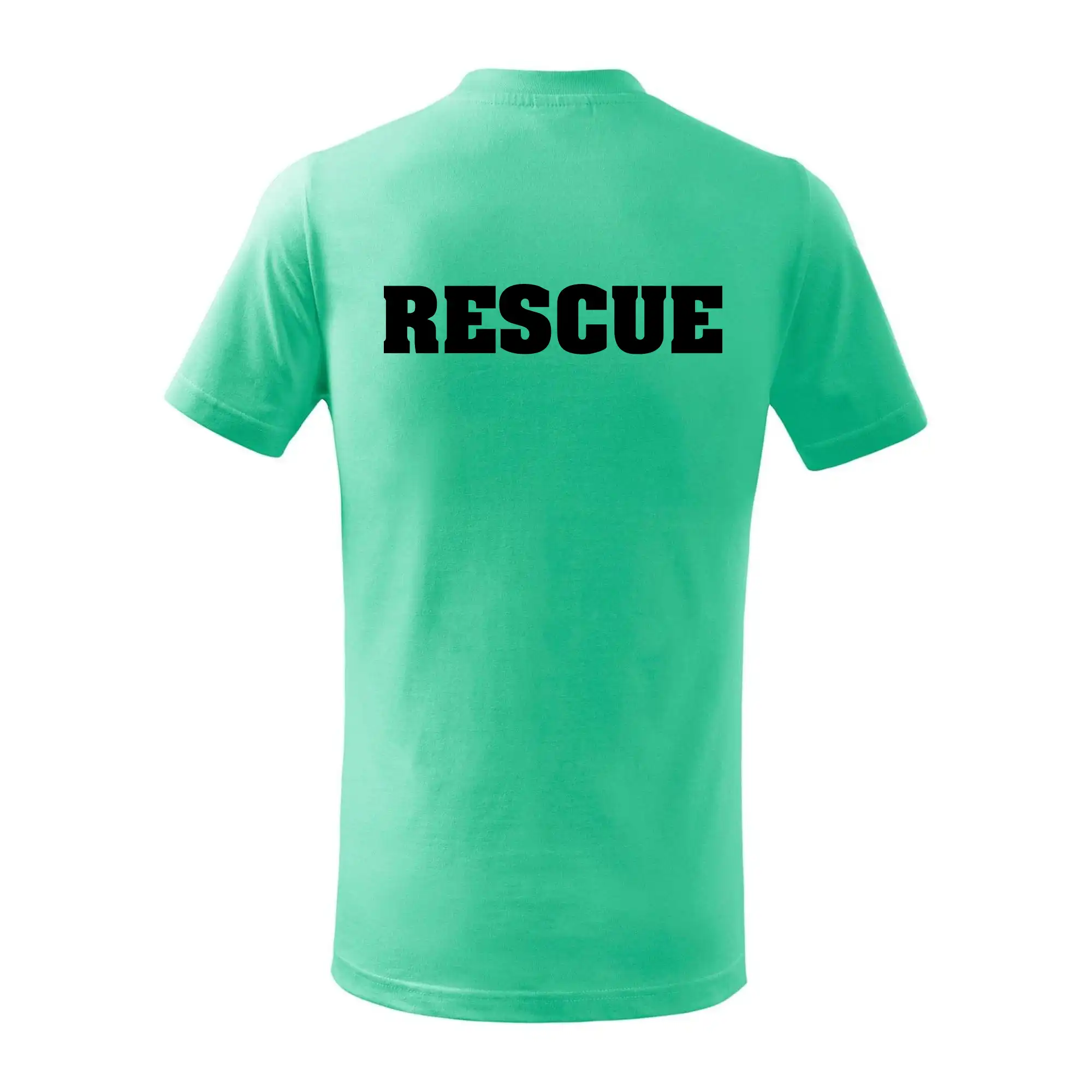 Rescue - Hvězda na prsu +  nápis na zádech