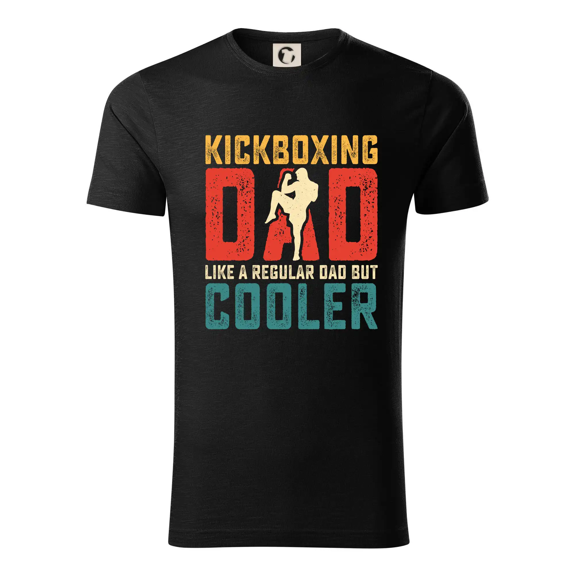 Kickboxing dad like a regular dad but cooler