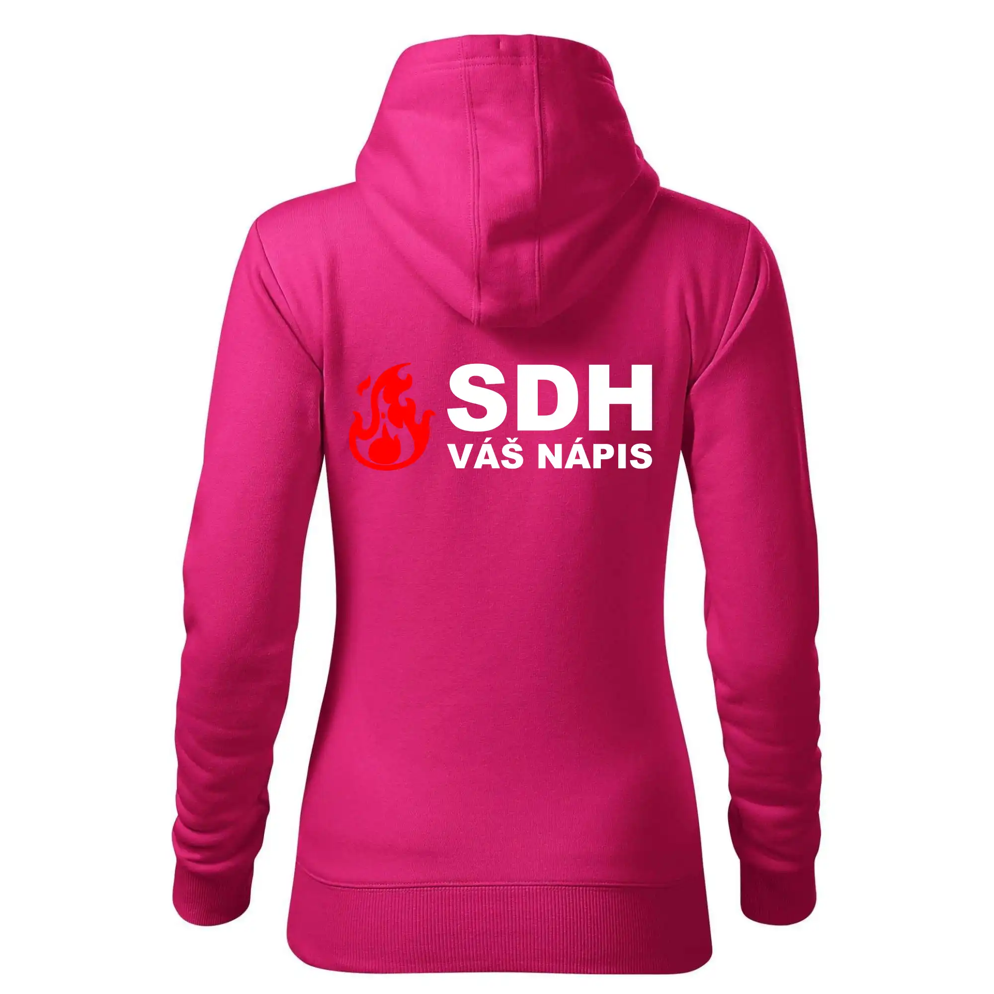 SDH nápis (oheň, firesport, název sboru - vlastní nápis)
