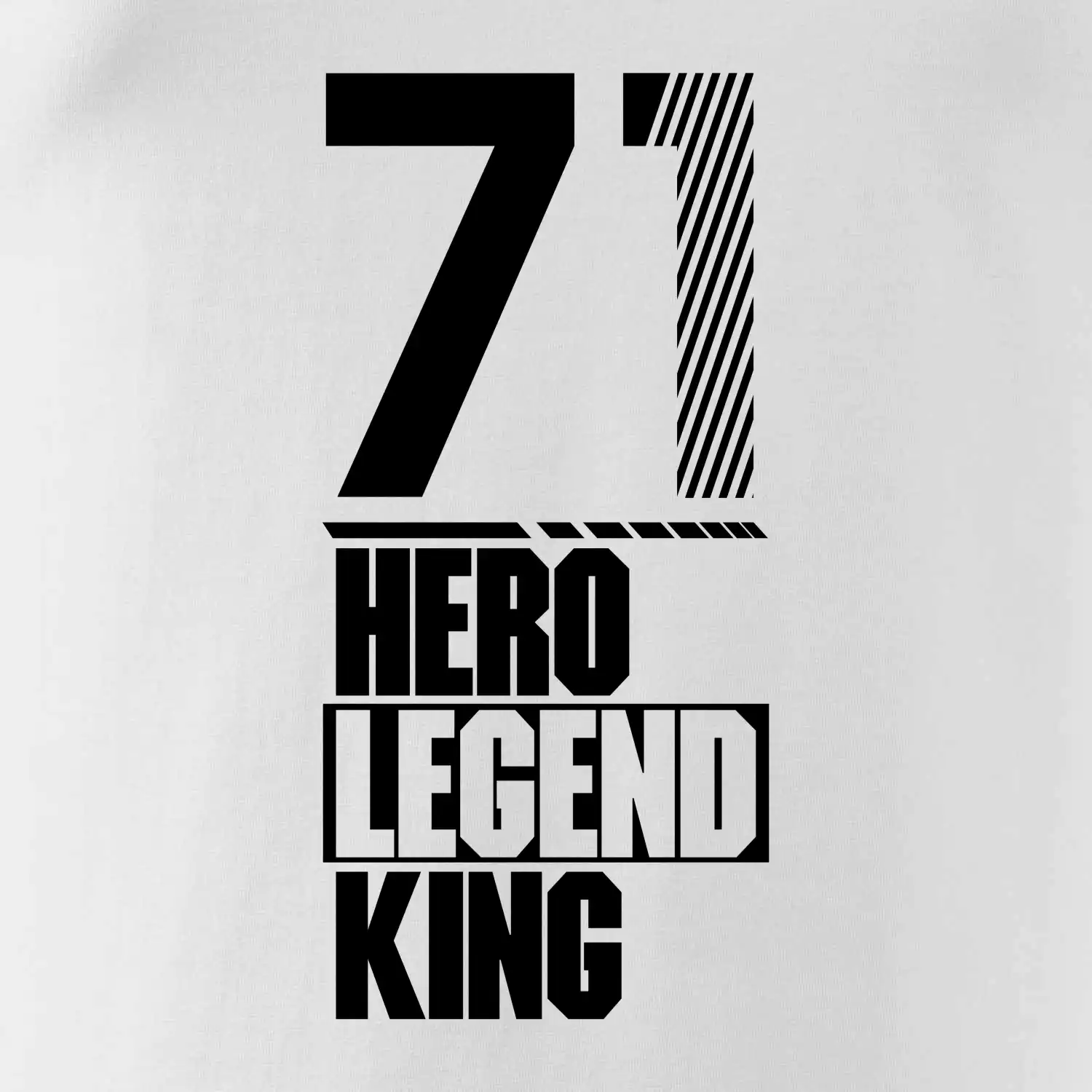 Hero, Legend, King 1971