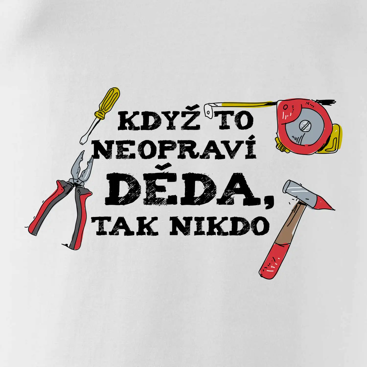 Když to neopraví děda, tak nikdo barevné