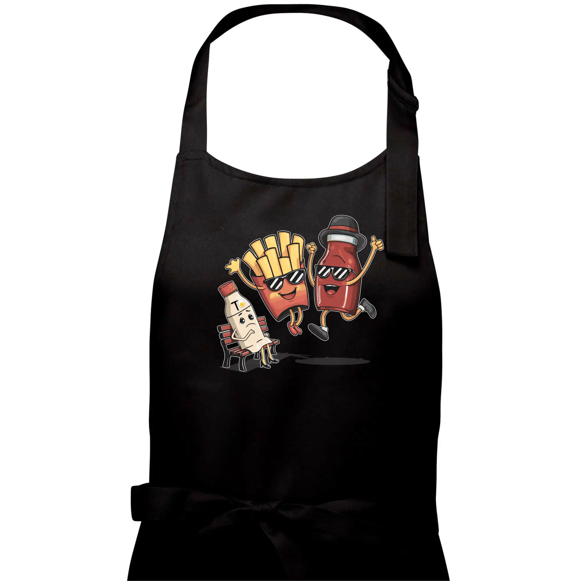 Souboj o hranolky kečup tatarka